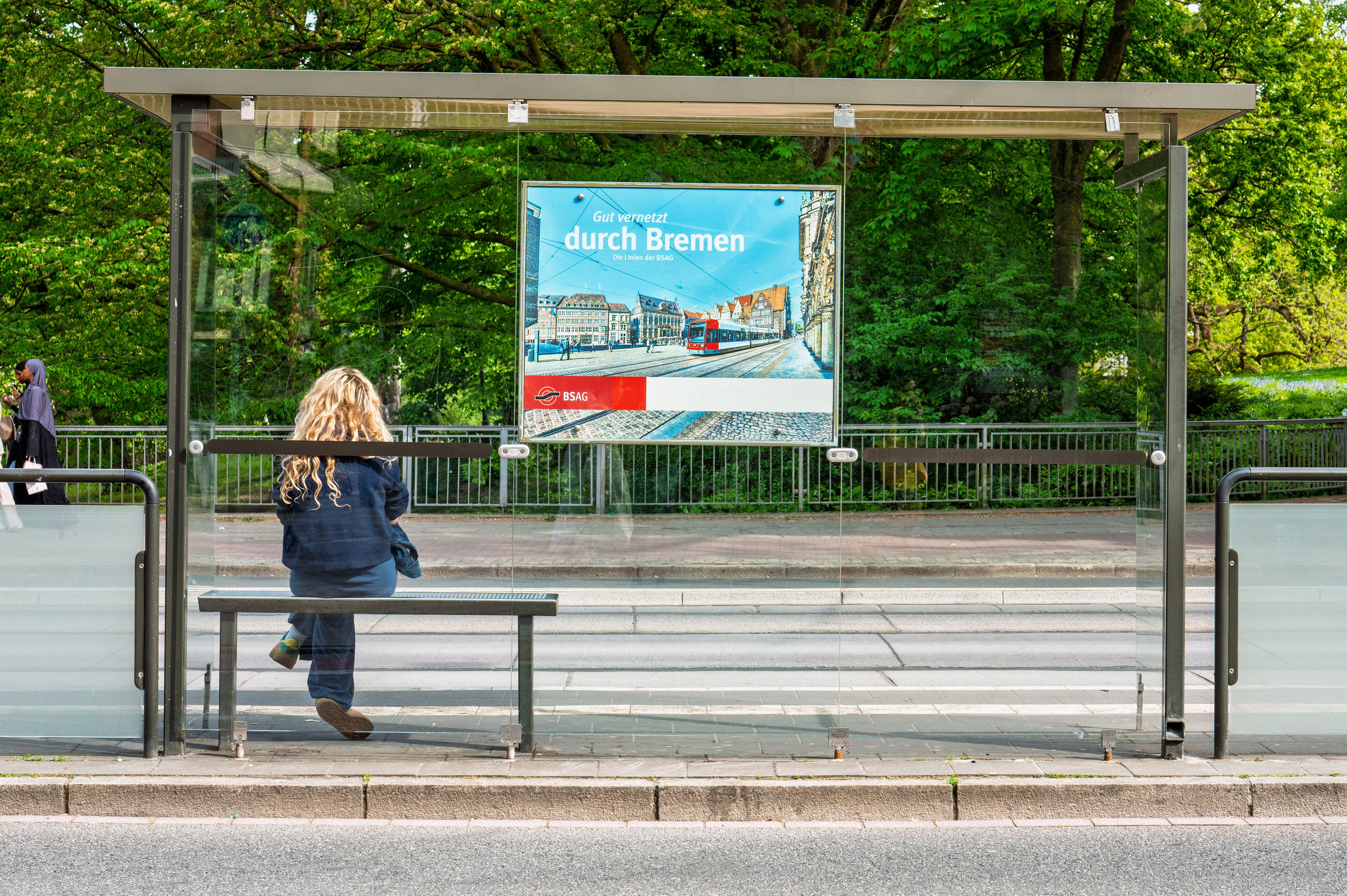 A little bit of street in Bremen #5. URBANSTREETFILES.ART
