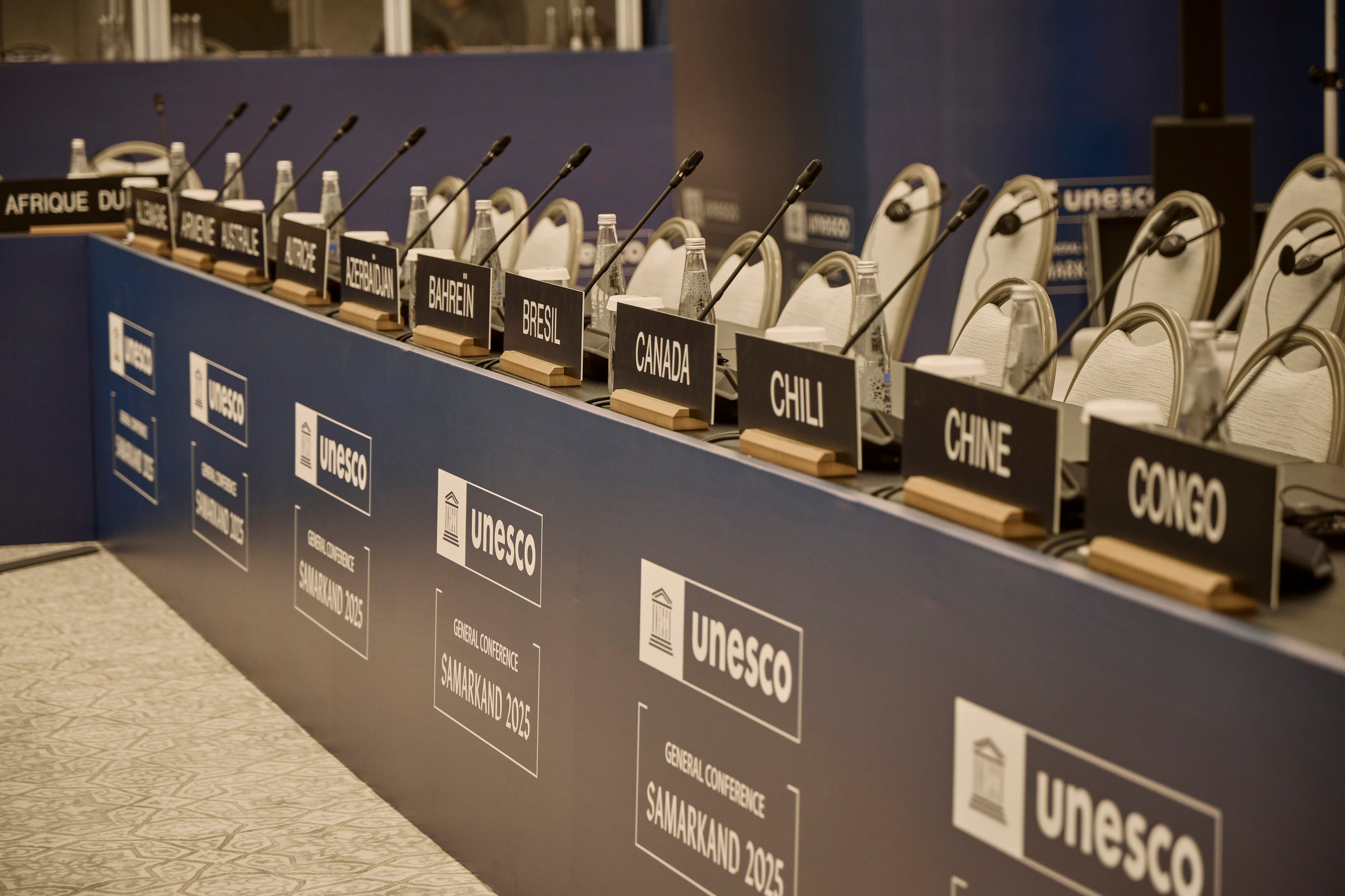 General conference UNESCO 2025 Uzbekistan. Photographer in Uzbekistan and Samarkand Djasur Marupov