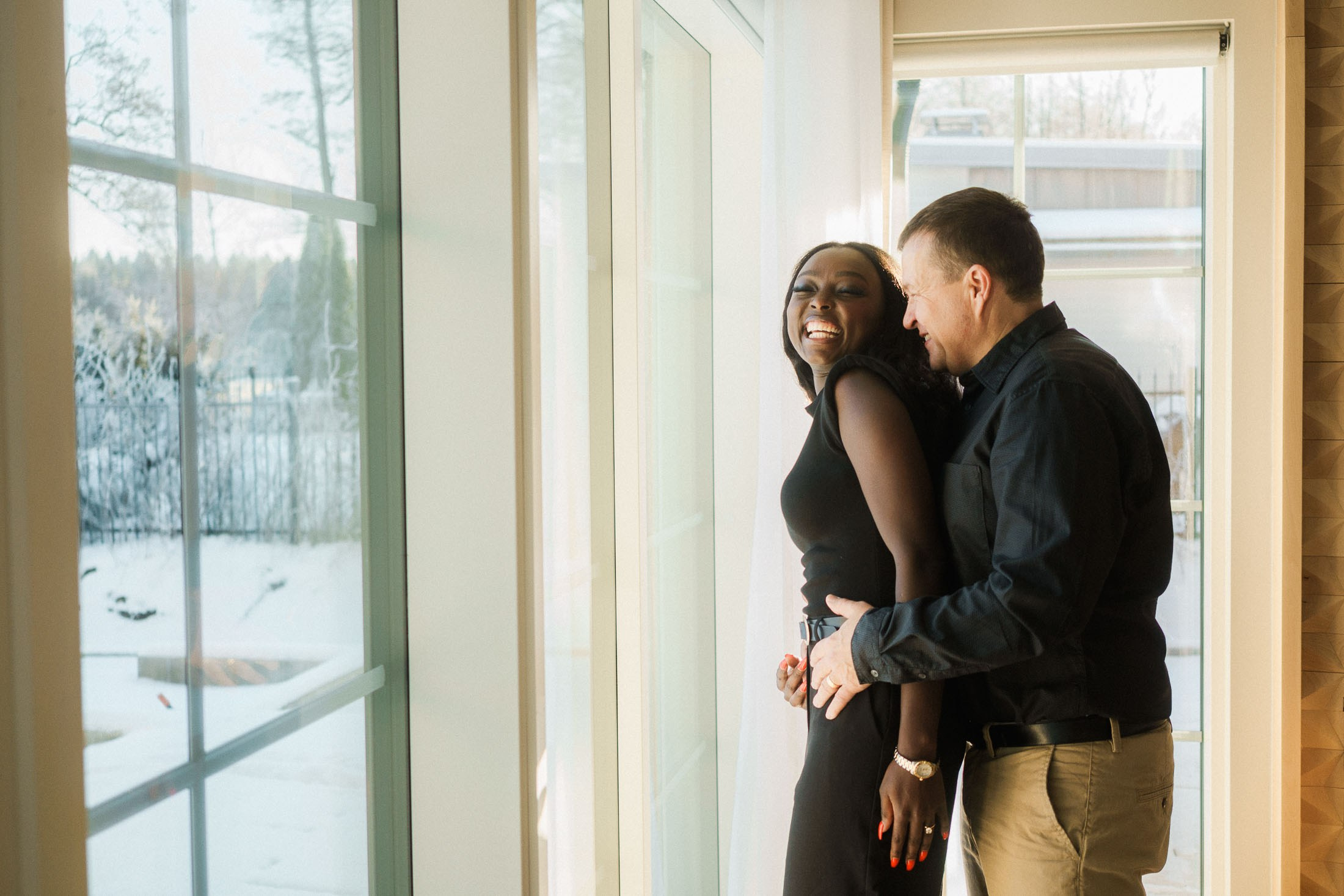 L&M, Kodin lämpöä ja talven taikaa, parikuvaus