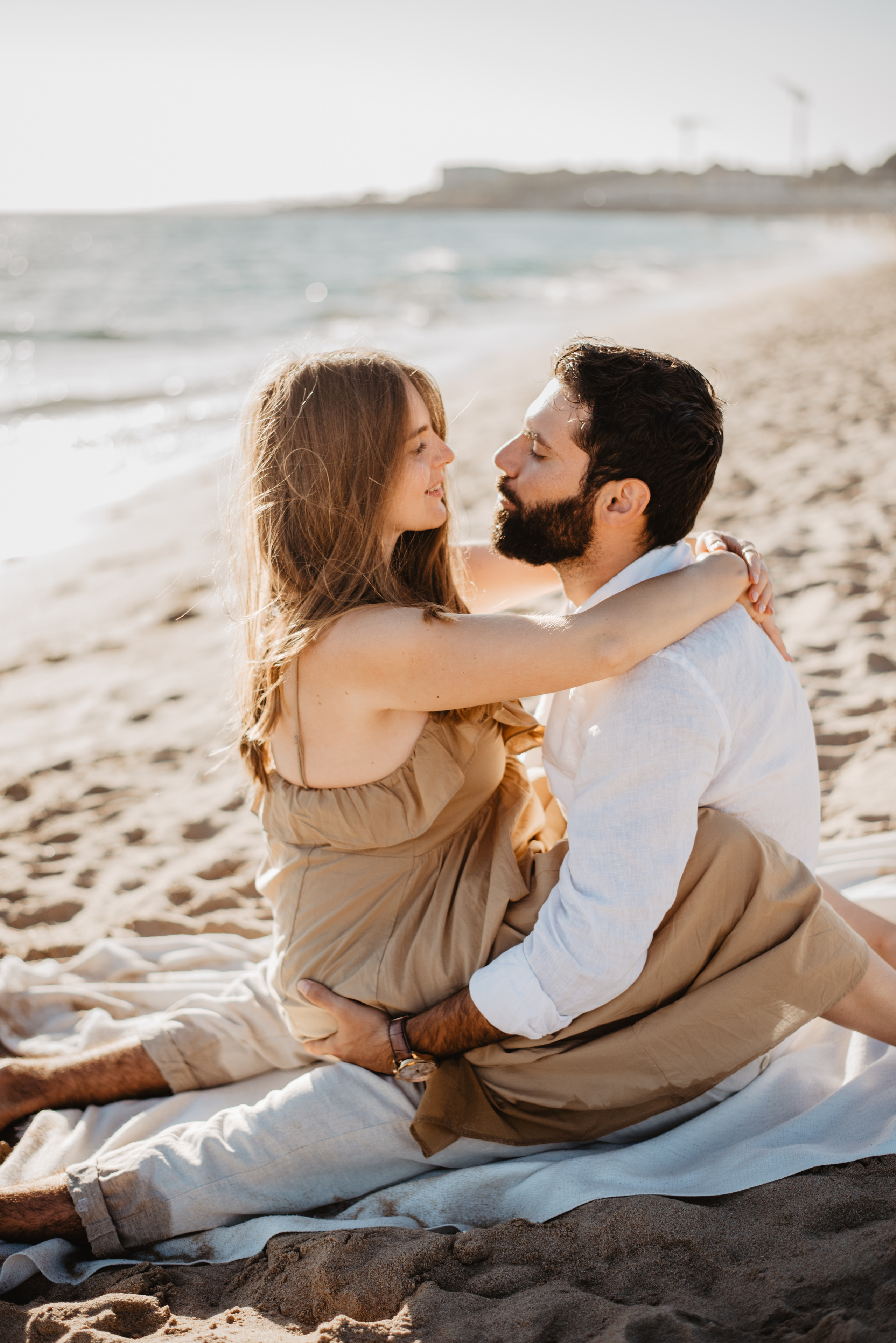 Couple beach photo section. Lifestyle, wedding and family photographer