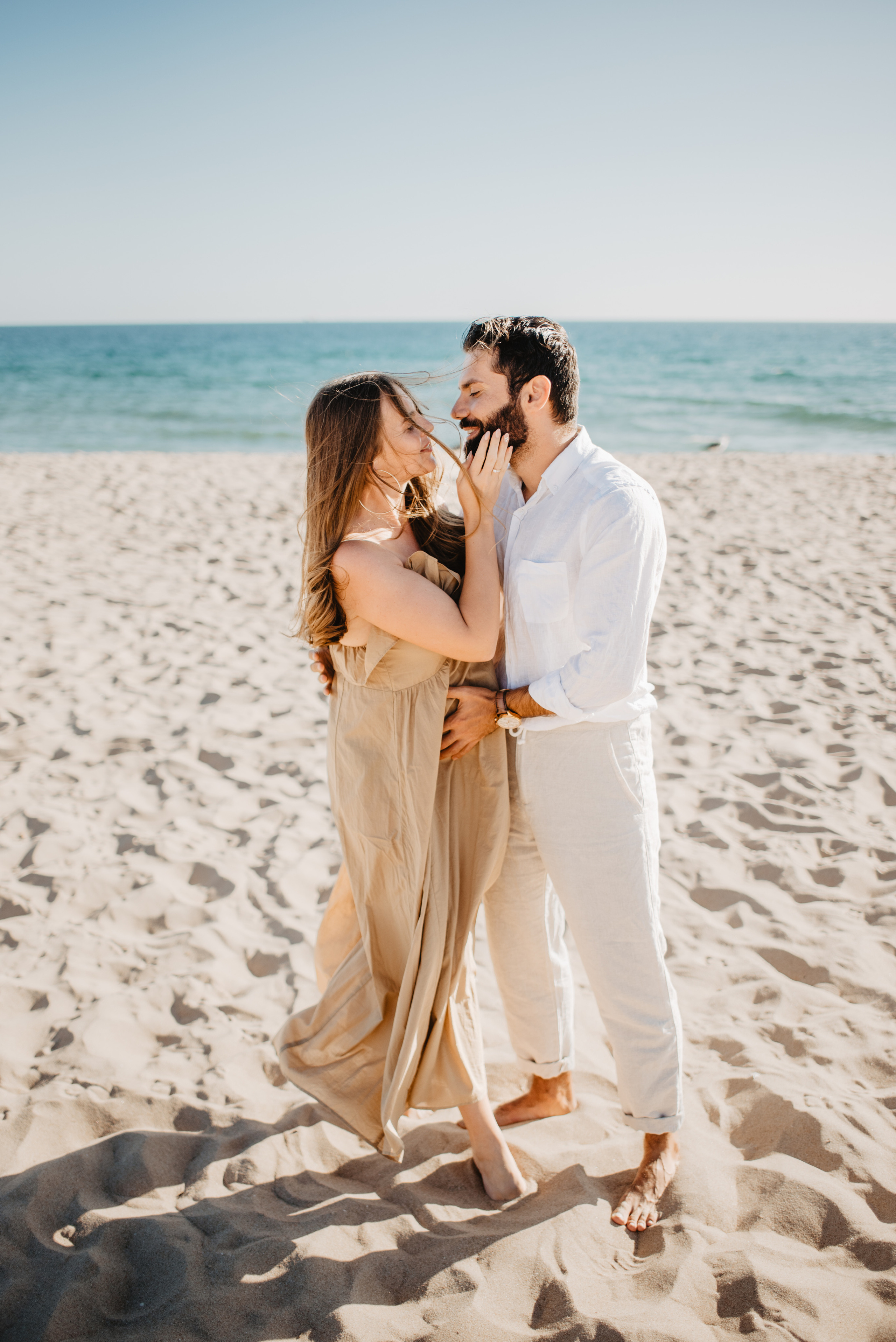 Couple beach photo section. Lifestyle, wedding and family photographer