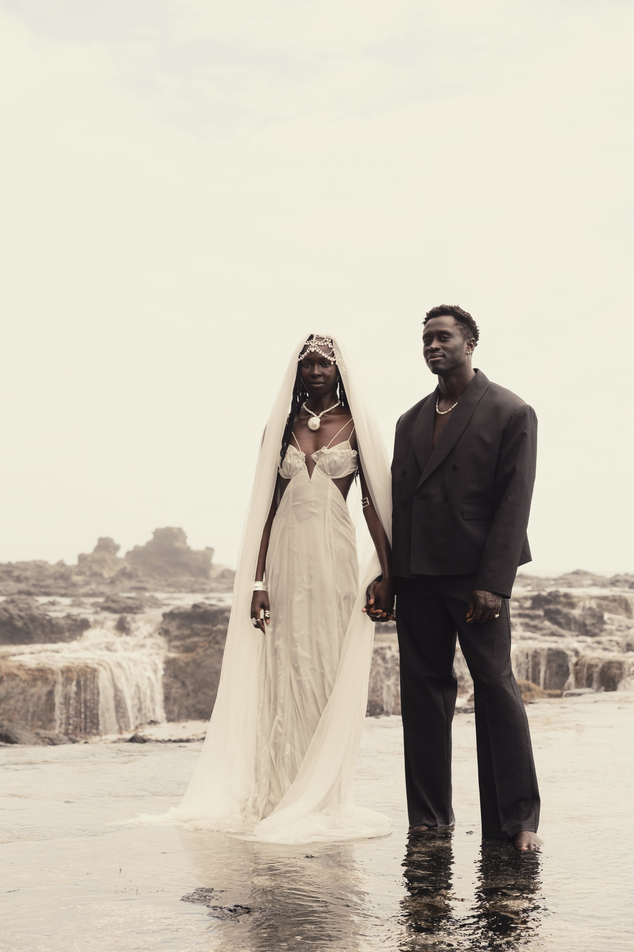 Ocean Inspired Editorial Bridal Session in Kauai