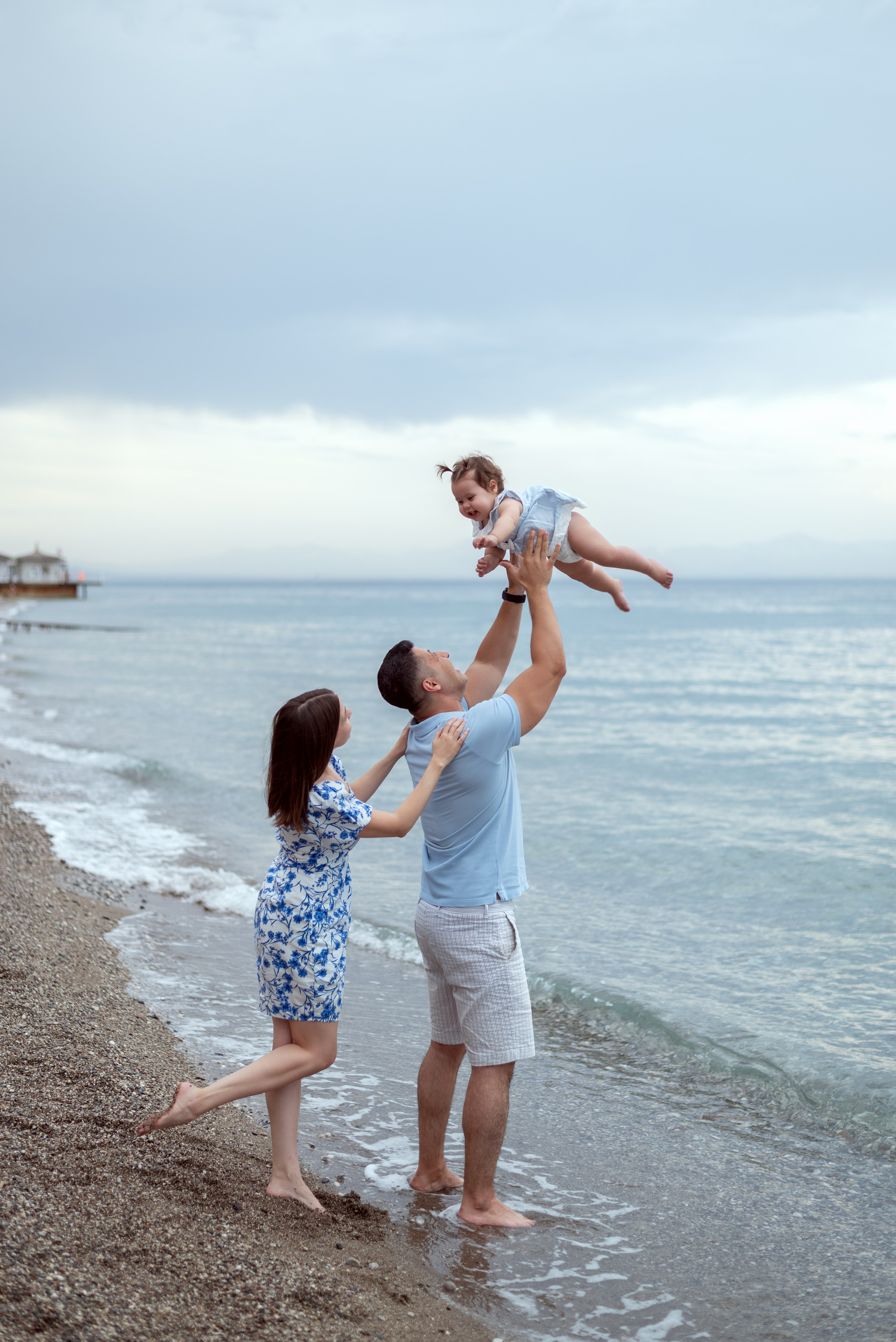 Фотосессия на диком пляже в Кемере. Фотограф Анталия, Кемер, Белек, Сиде Дарья Кая