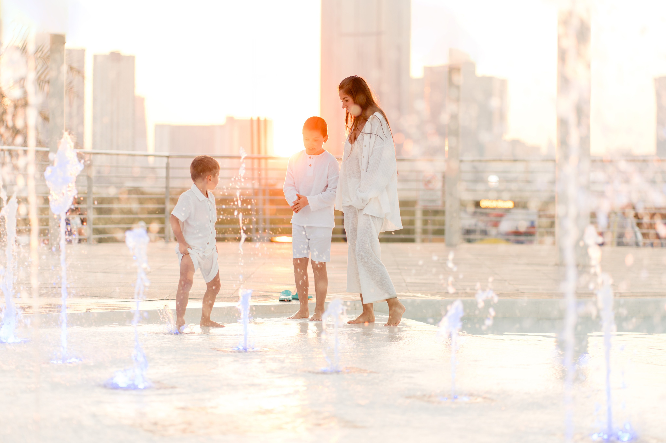 Семейная съемка. Фотограф в Абу Даби Марина