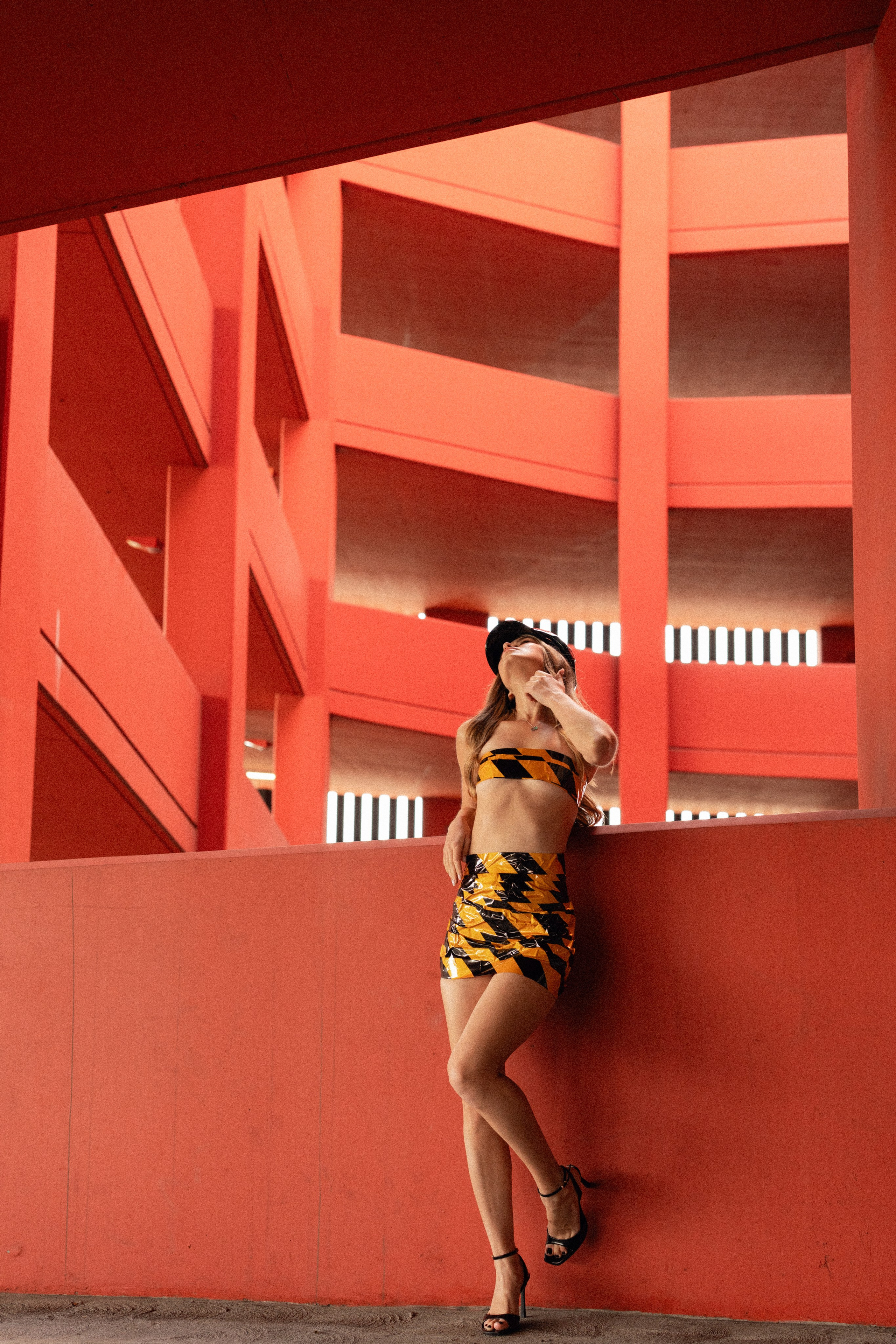 Fun in the parking lot. DTLA shoot. Portrait, family, maternity & wedding photography & videography in SoCal Kseni Vibe