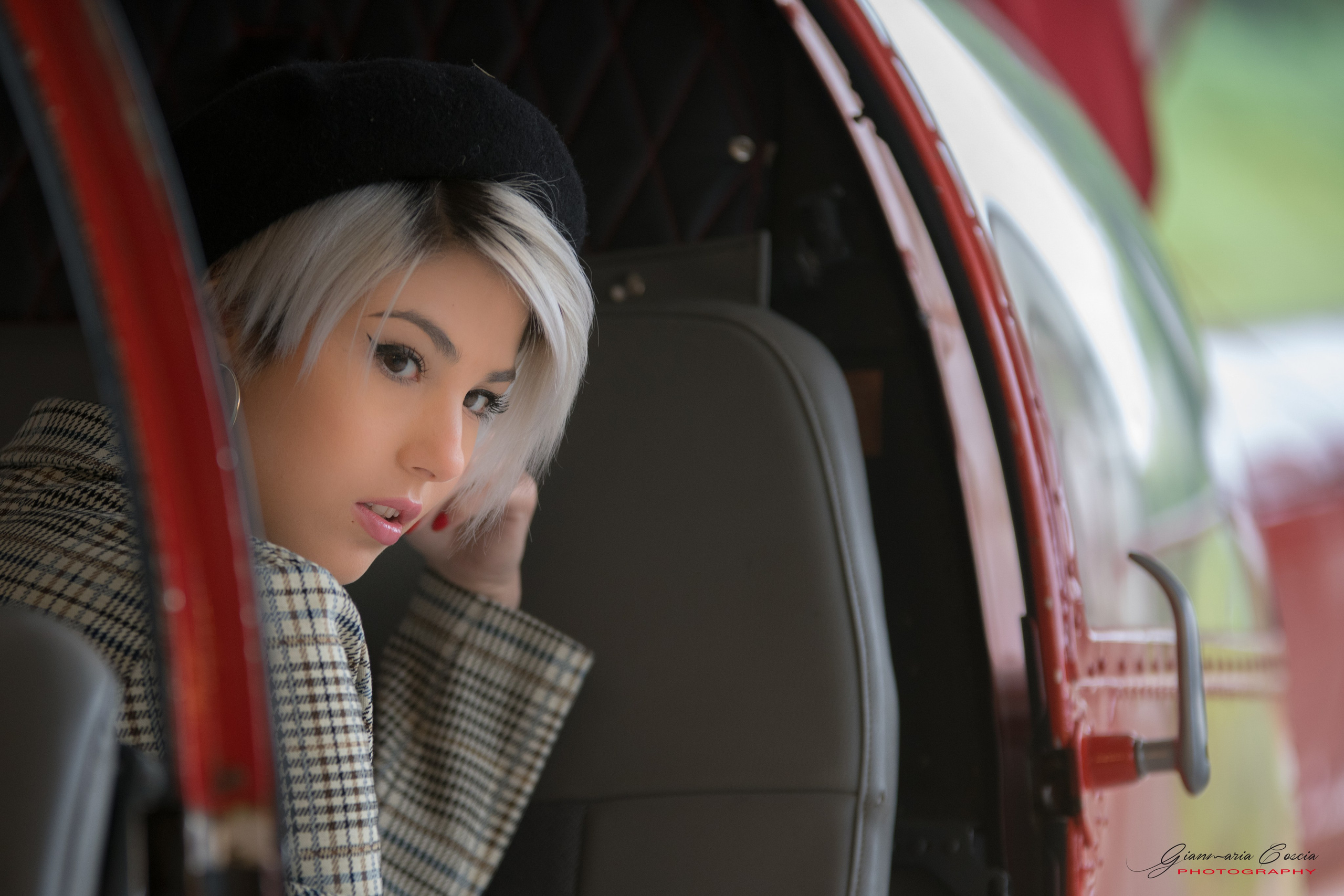 Shooting Giorgia Soleri. “Gianmaria Coscia fotografo per passione”