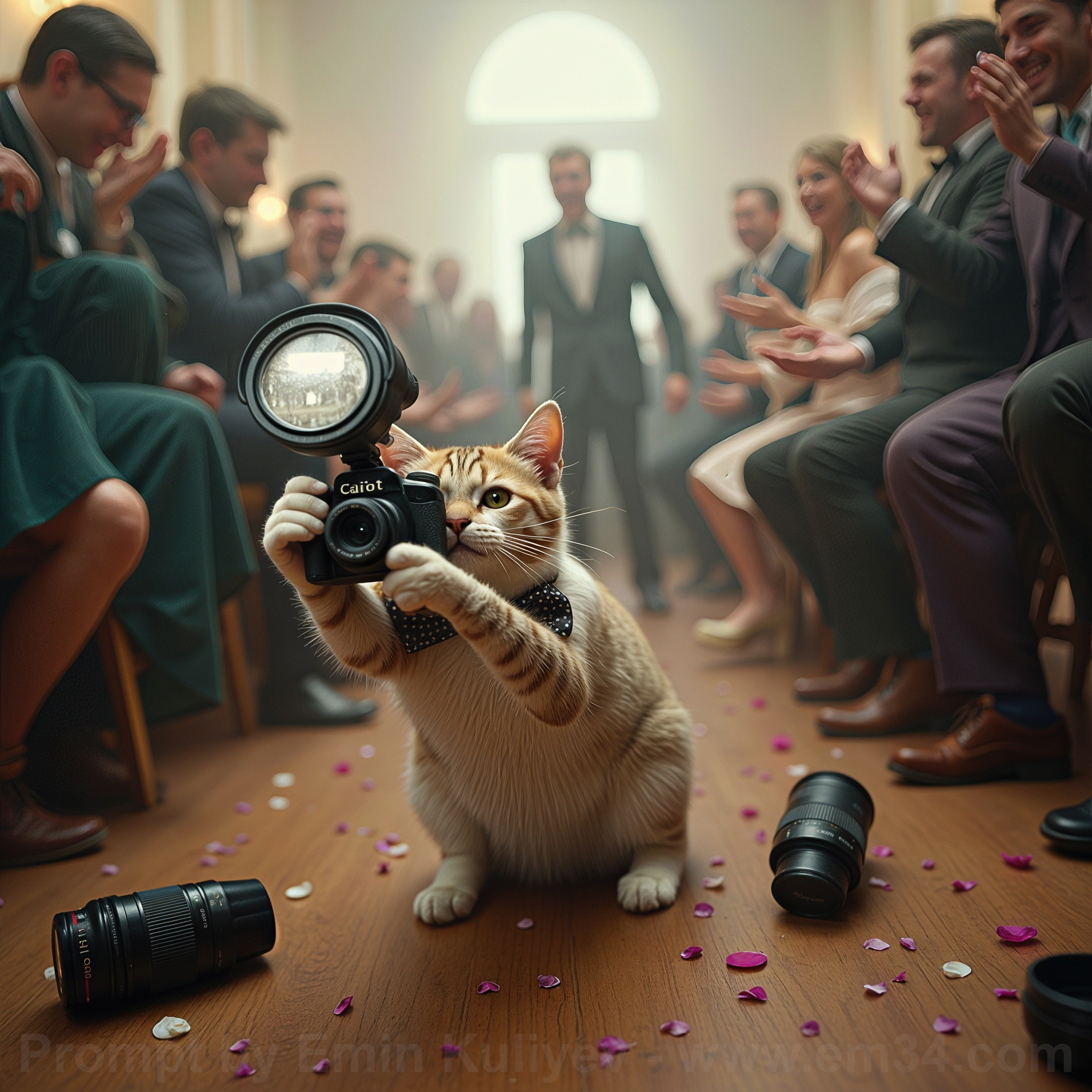 Created cats using artificial intelligence (ComfyUI). Emin Kuliyev — Award-Winning Wedding Photojournalist NYC & USA | Best Wedding Photographer Known for Candid, Timeless Moments