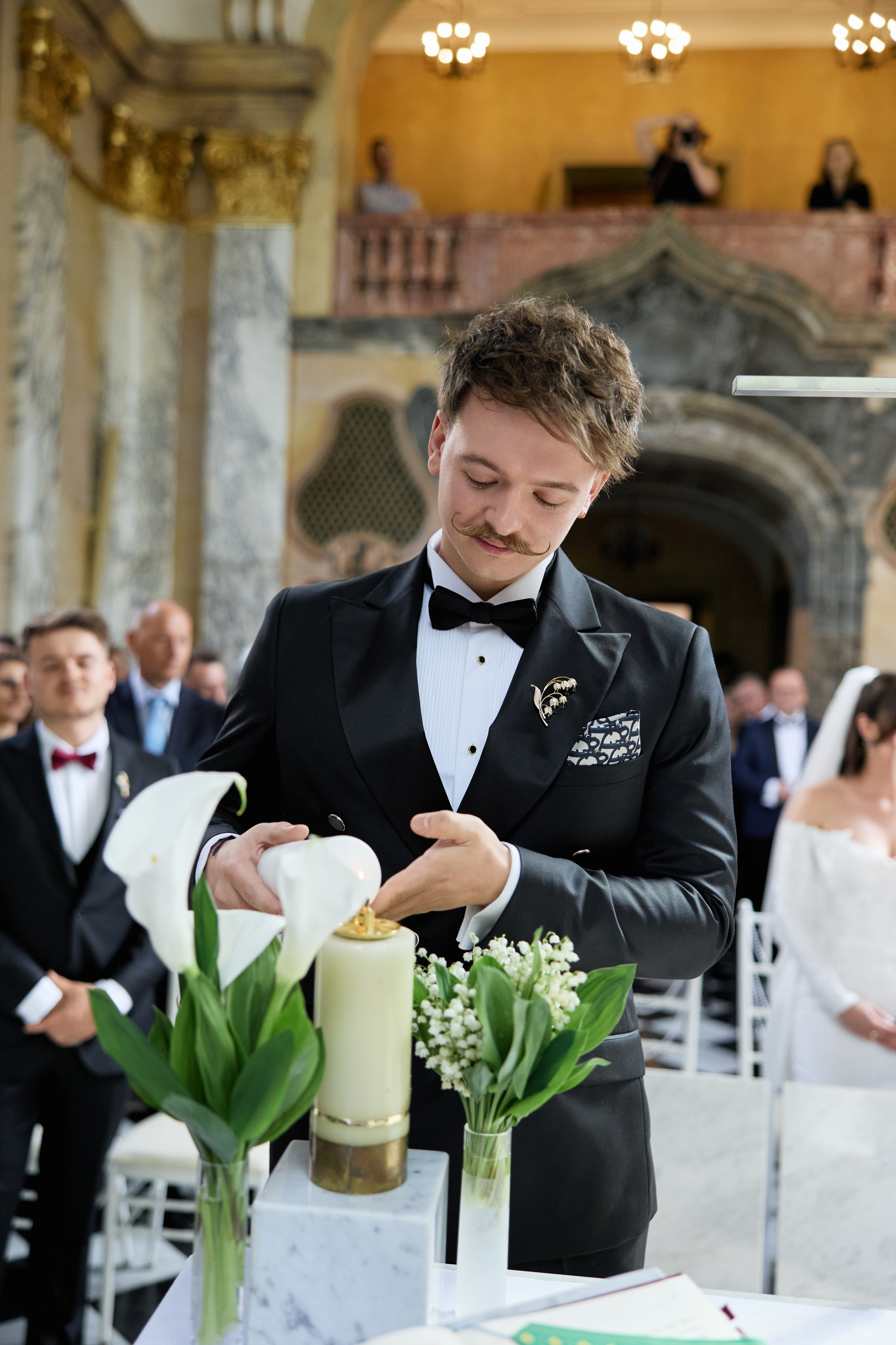 Wiktoria & Kacper. Pałac Goetz. Fotograf ślubny i rodzinny w Krakowie Yana Klymova