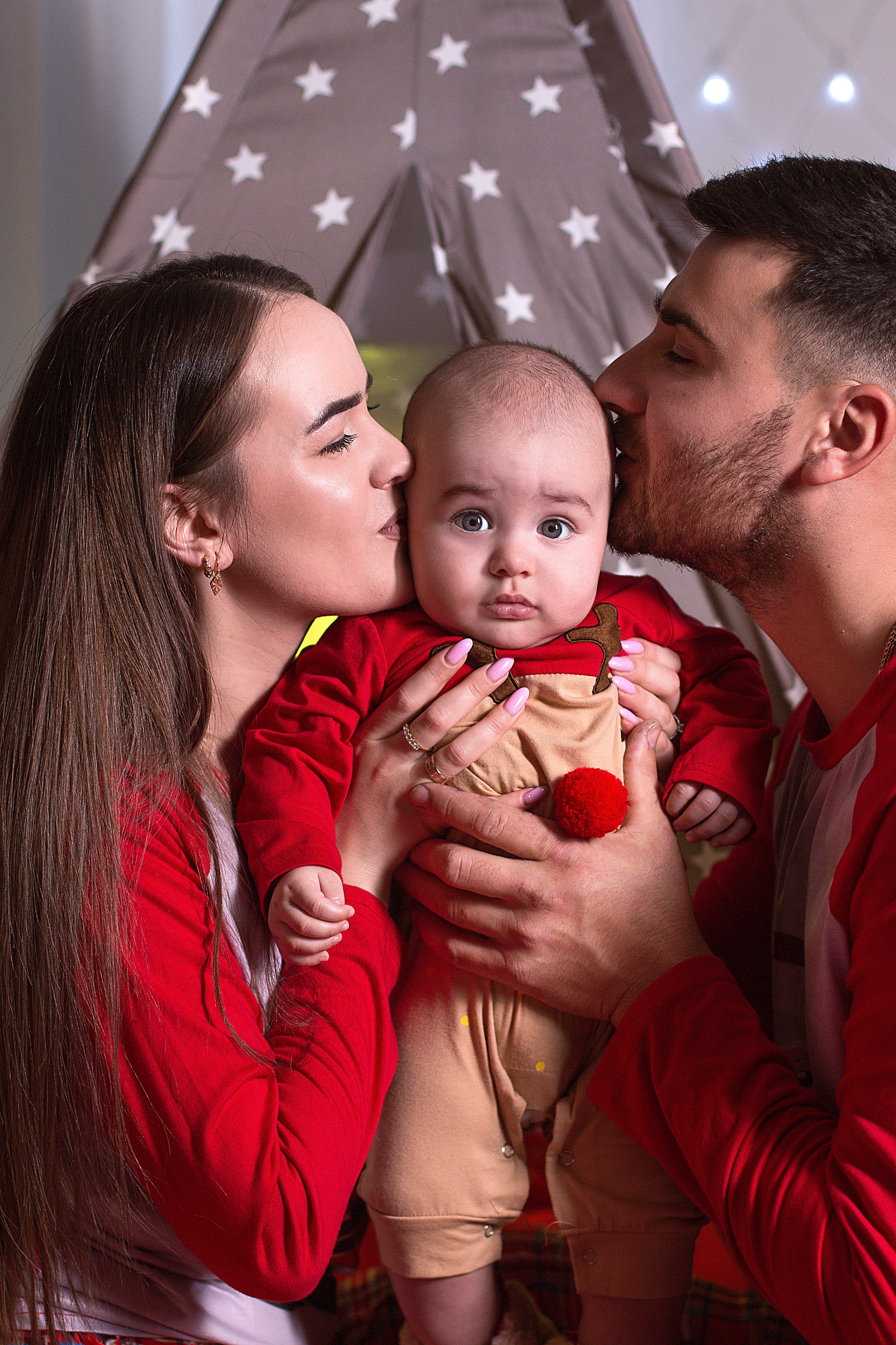 Новый год в студии. Детский и семейный фотограф в г. Бельцы