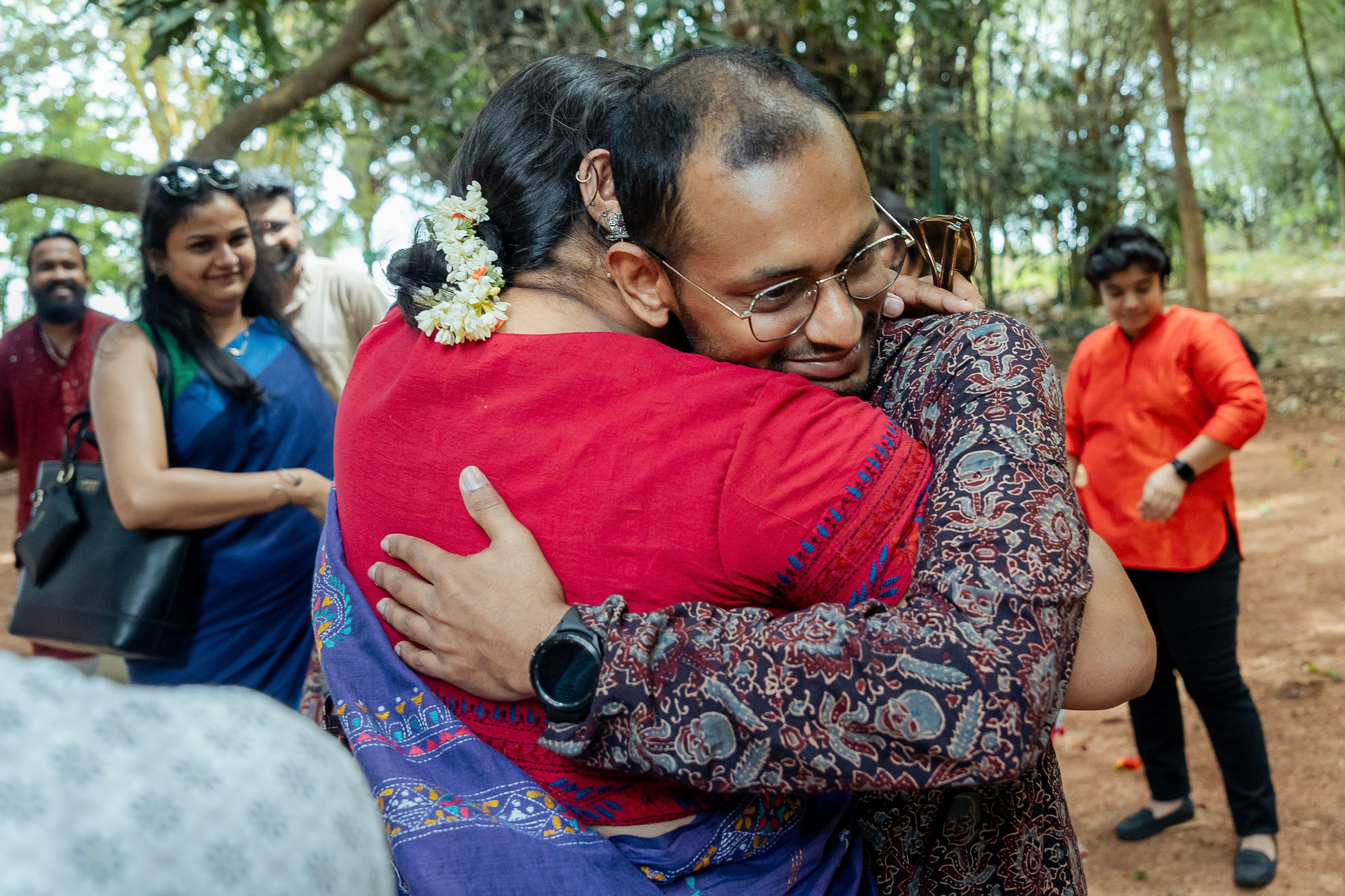 Shraddha & Sumukha, Mantra Mangalya Wedding under a Mango Tree, Red Earth Kabini | Truly Yours