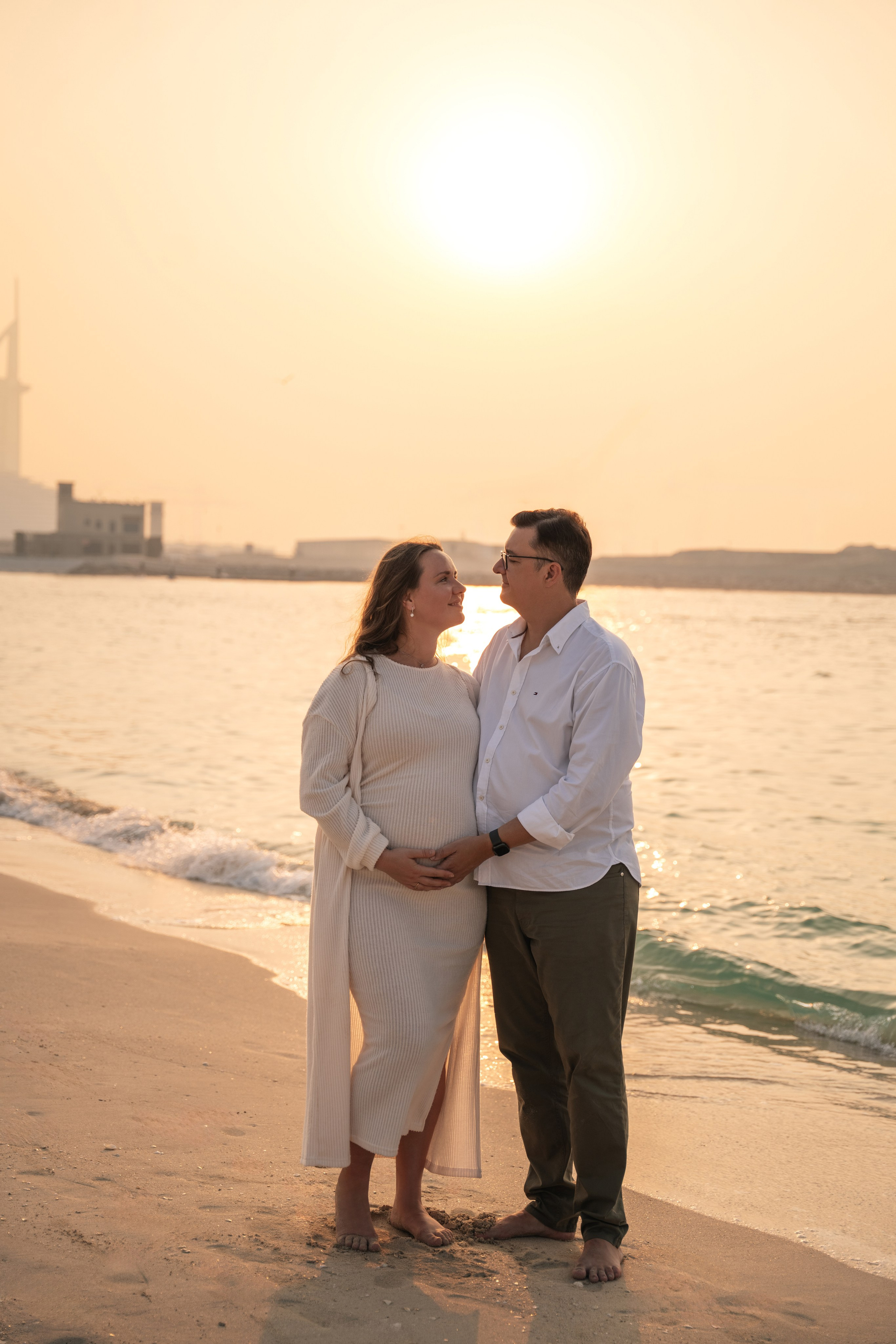 Beach sunset. Angela Iakovleva — Family Photographer in Dubai