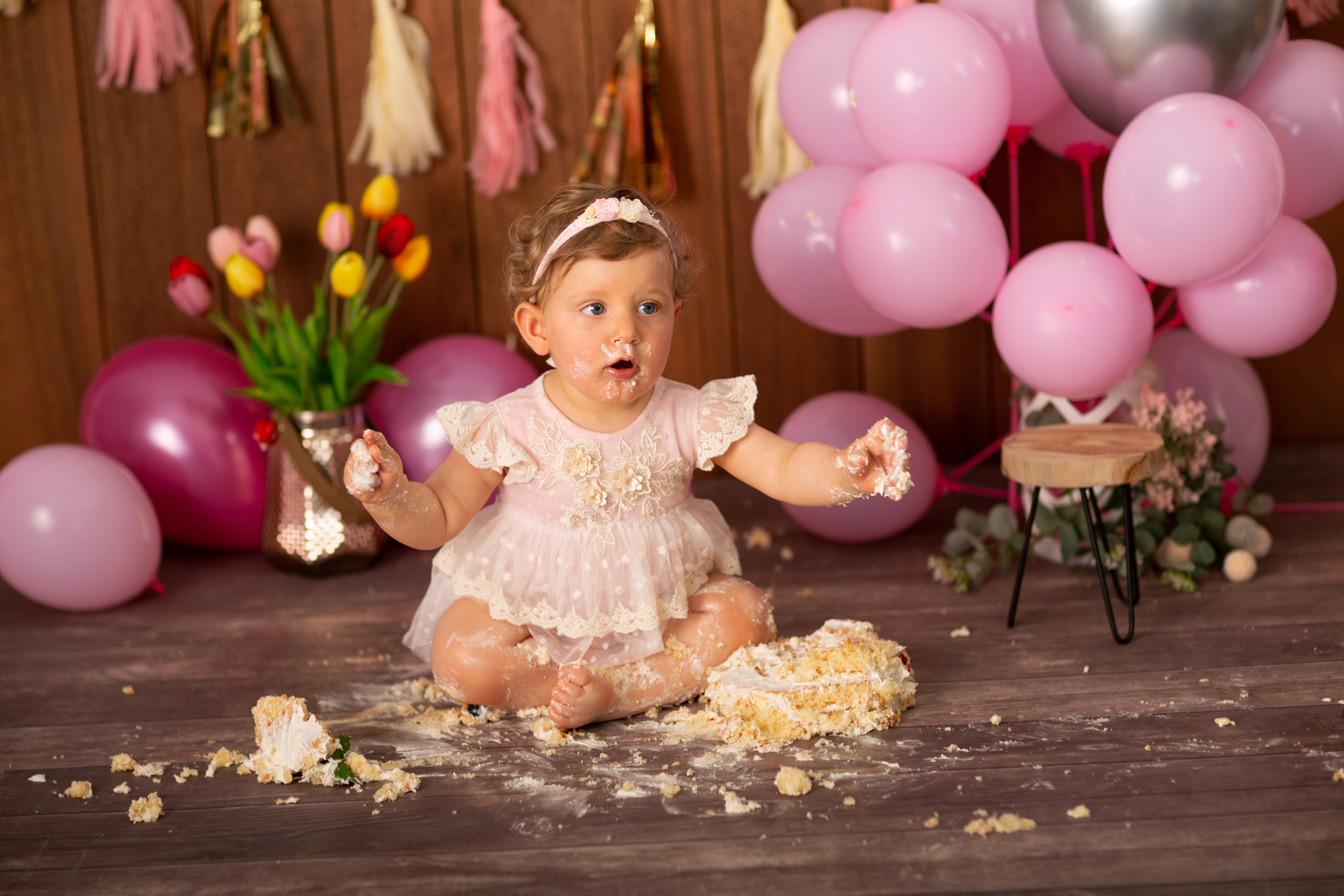Cake Smash. Neugeborenen, Familien, Geschwister Fotografin aus Delmenhorst