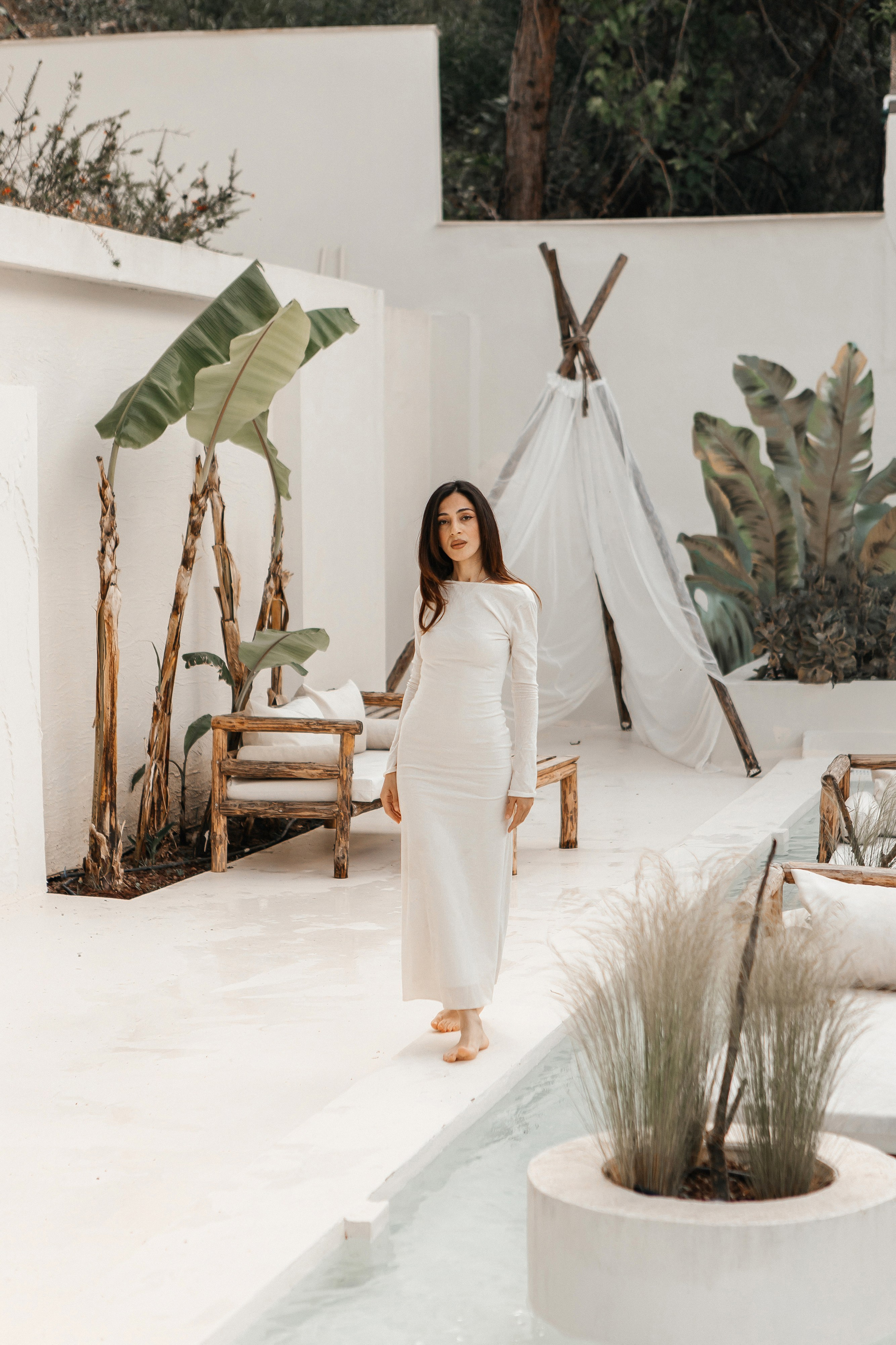 Бассейн в балийском стиле. Фотограф в Анталии, Кемере и Белеке