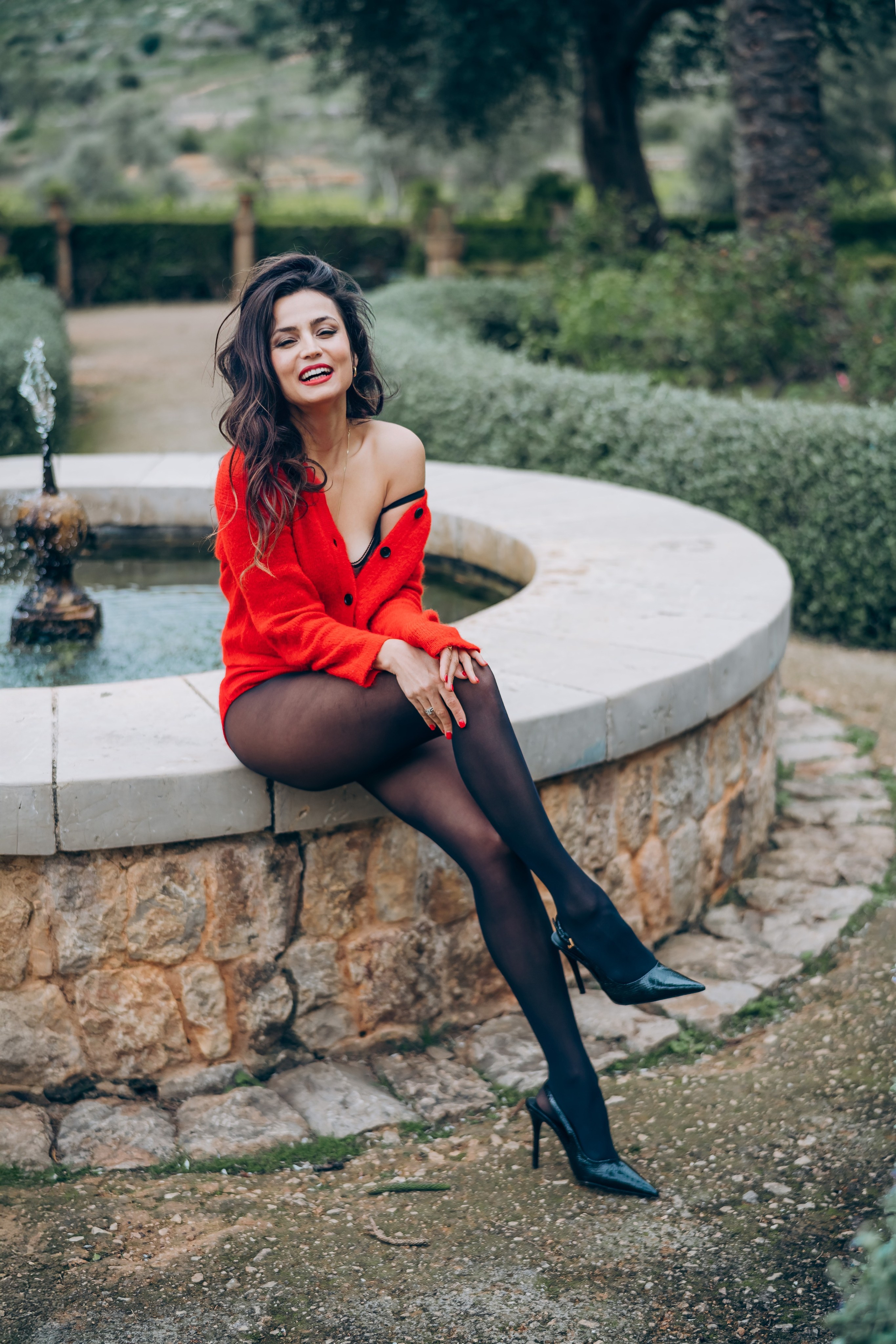 Lady in red. Fotógrafo en Palma de Mallorca