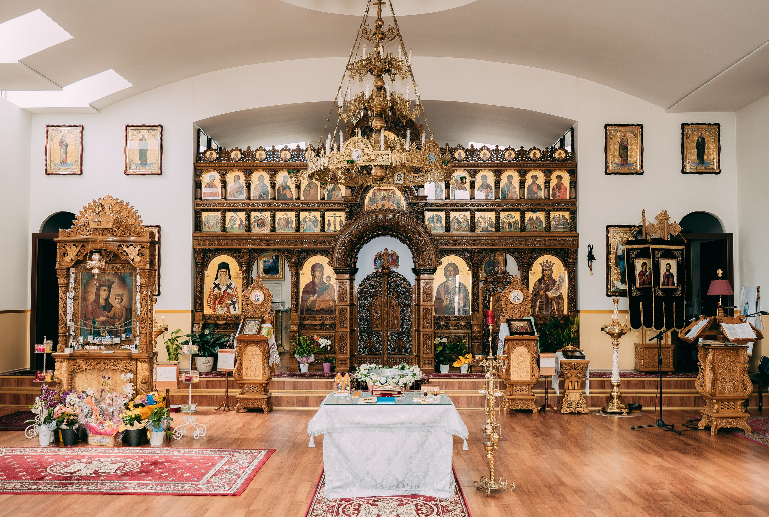 Battesimo di Aaron nella chiesa diVillafranca a Verona