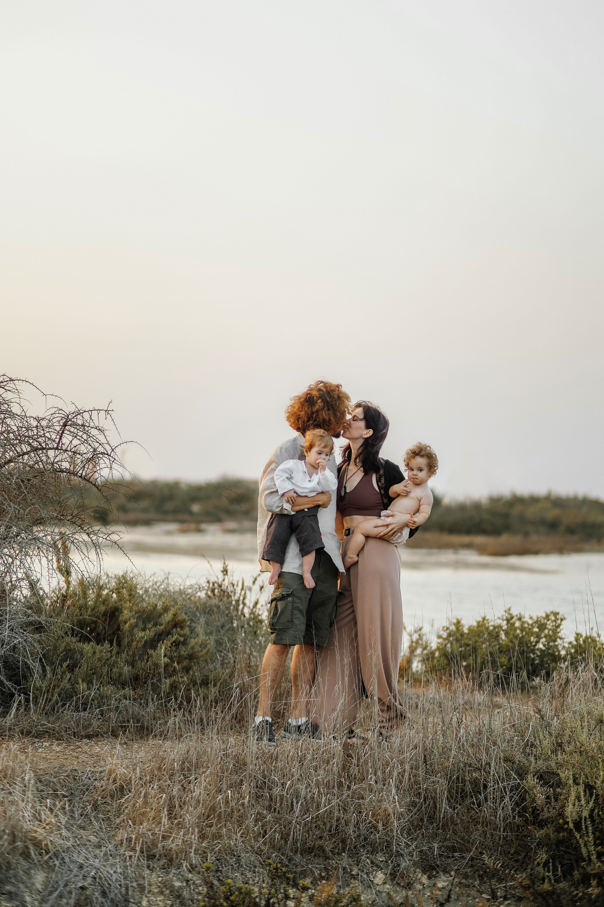 Little curls in Atlit. Family photographer in Israel