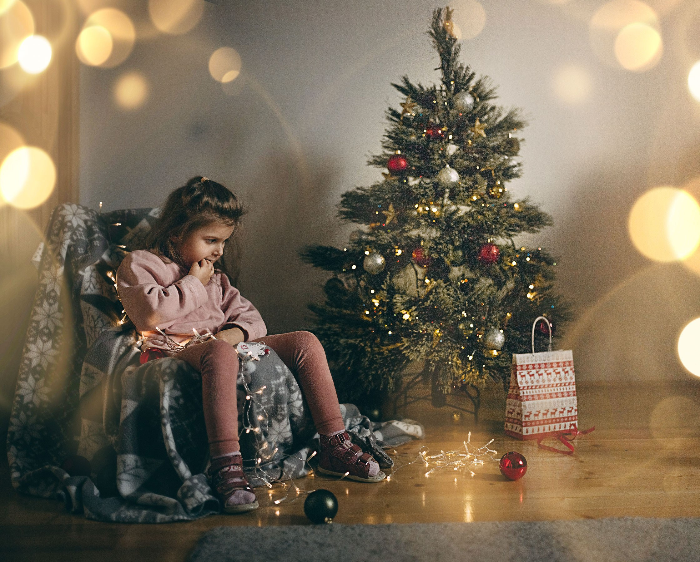 Рождественская фотосессия дома. Fotogrāfs Rīgā — Katerina Gordik