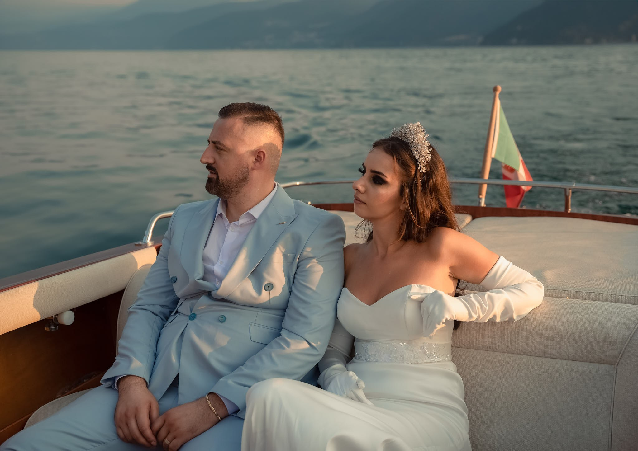 Persida & Ergys. Fotografo matrimonio Lago di Como Ferrari Media Production