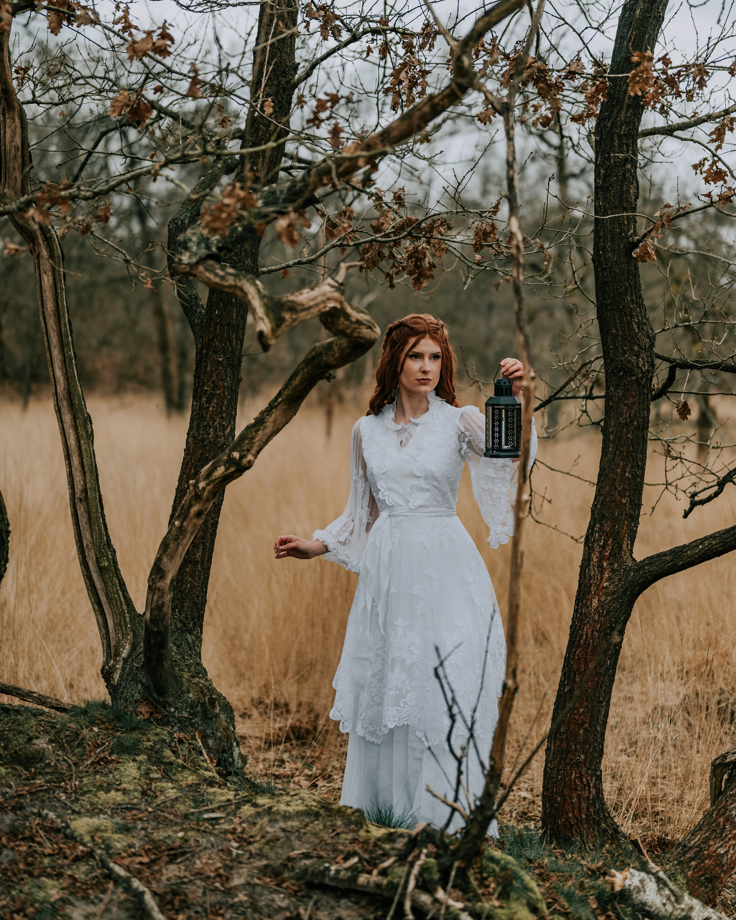 Dutch Folklore in the Fields of Lowlands, Witte Wieven. Moth & Moss Photography