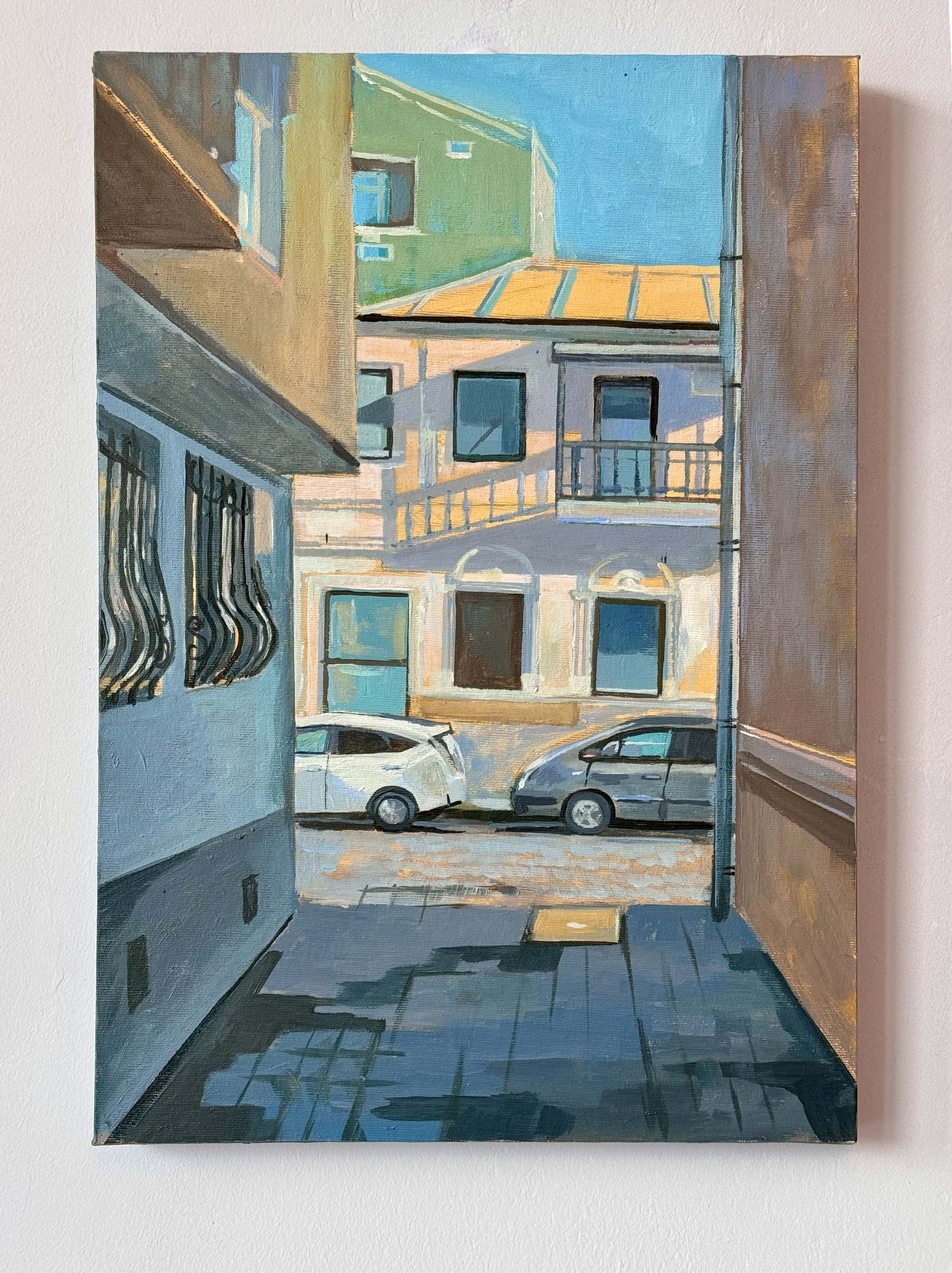 «Tennis street». Художник живописец Савелова Ольга