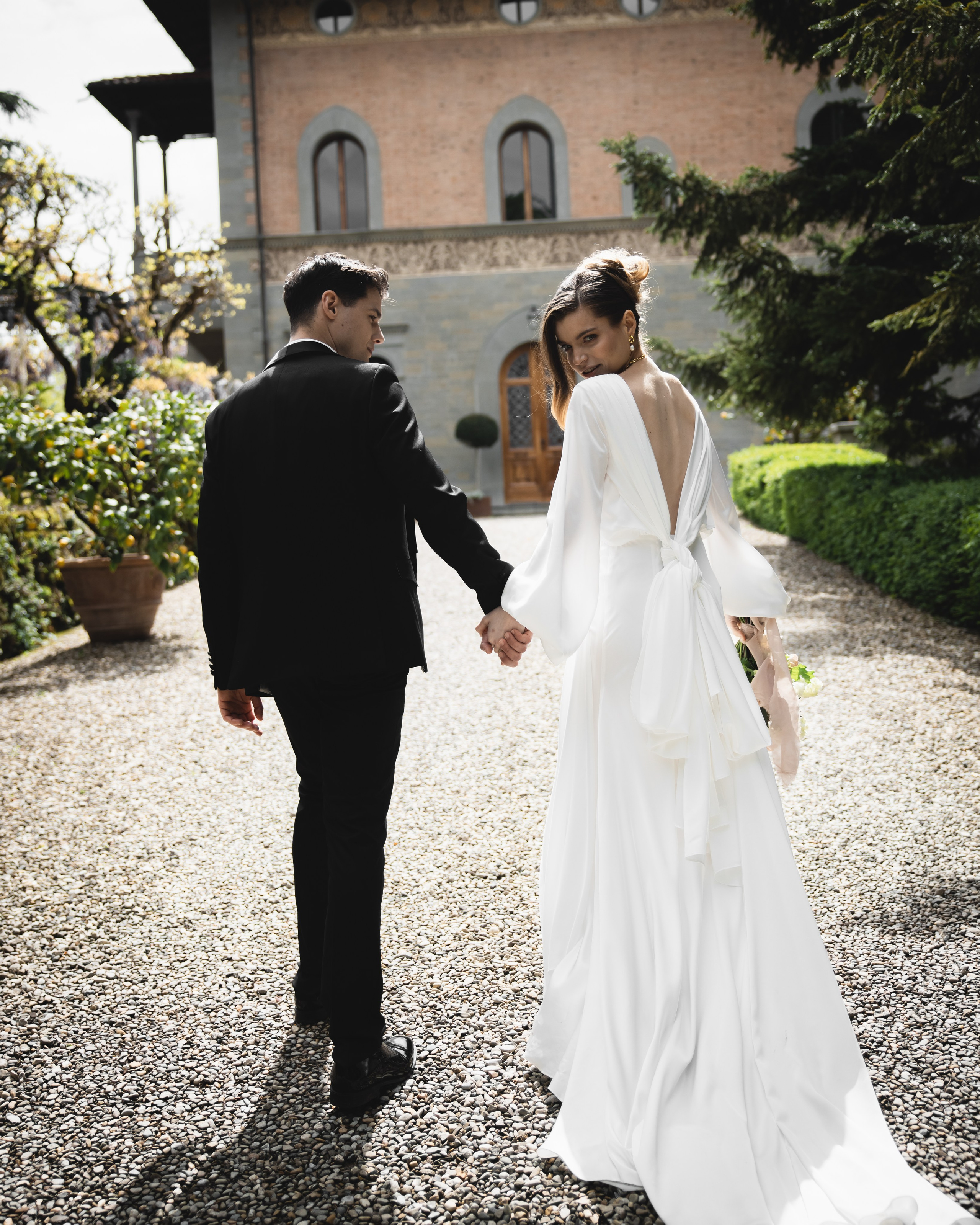 Tuscany Wedding Villa La Commenda Concordia. Professional wedding photographer in Copenhagen, Denmark — Julia Byron