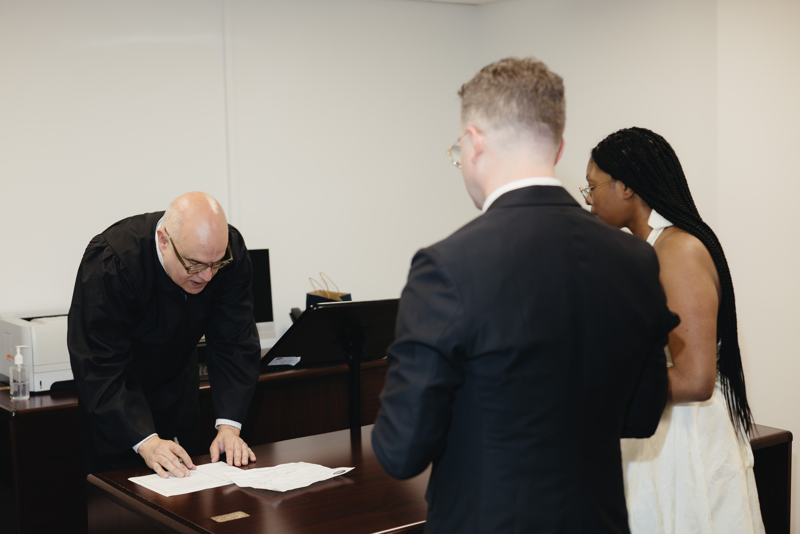 Chicago Courthouse Elopement | Jda & Rich. Chicago Wedding Photographer | Margarita Chudinova