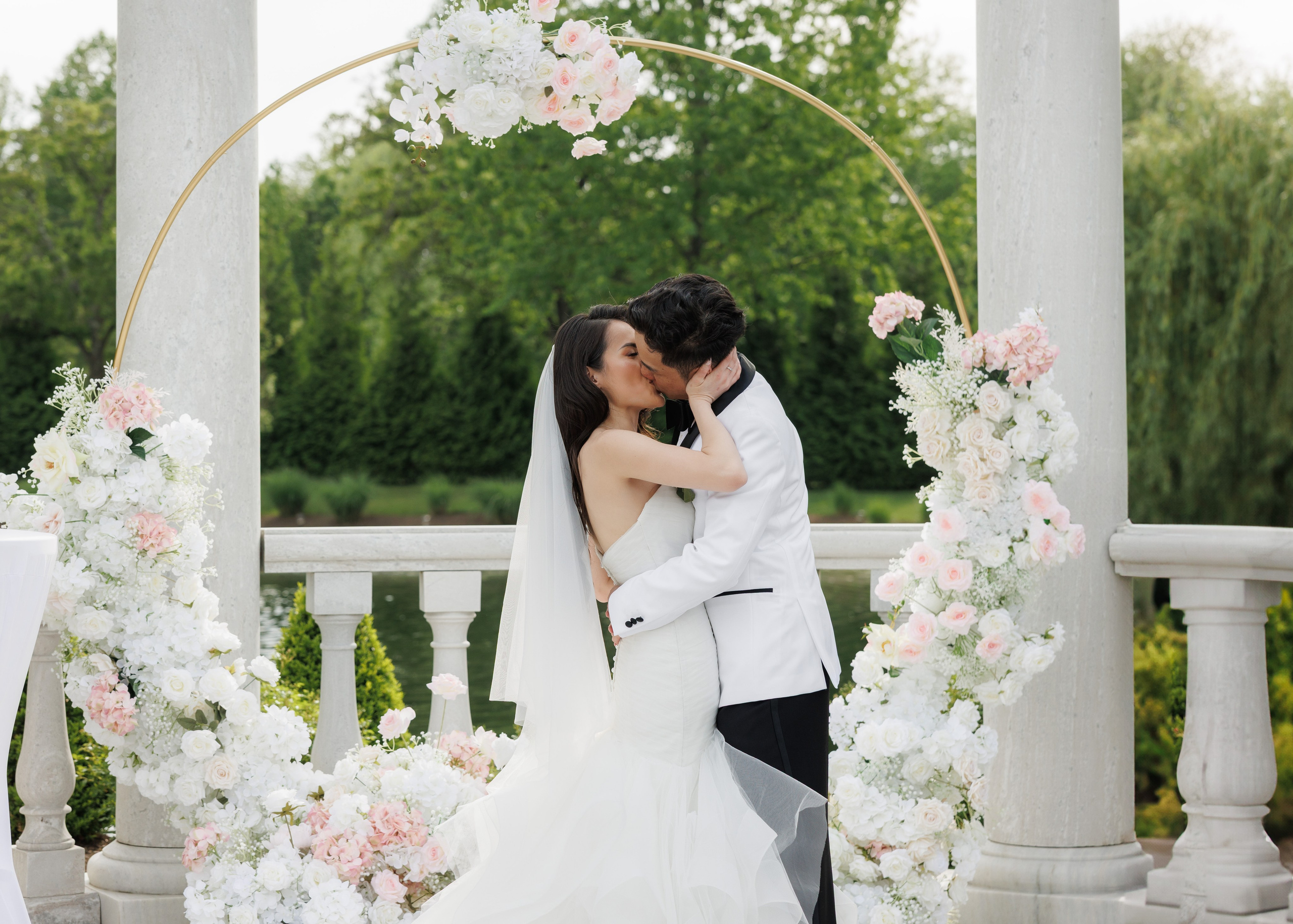 Jen & Wei, The Mansion on Main Street, NJ. Wedding Photo & Video