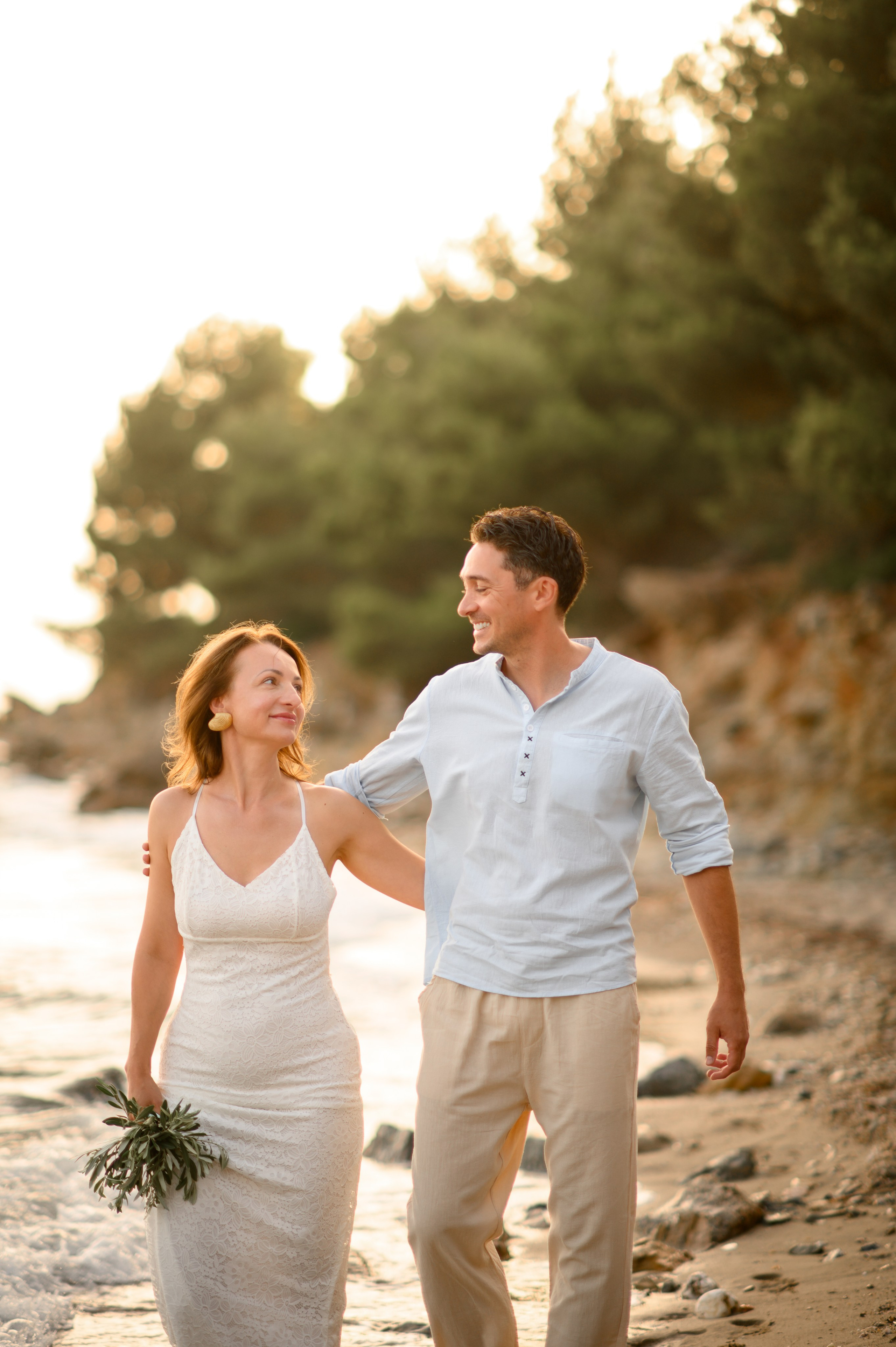 Elopement Beach Halkidiki. Family, children, portrait, and event photography in Thessaloniki