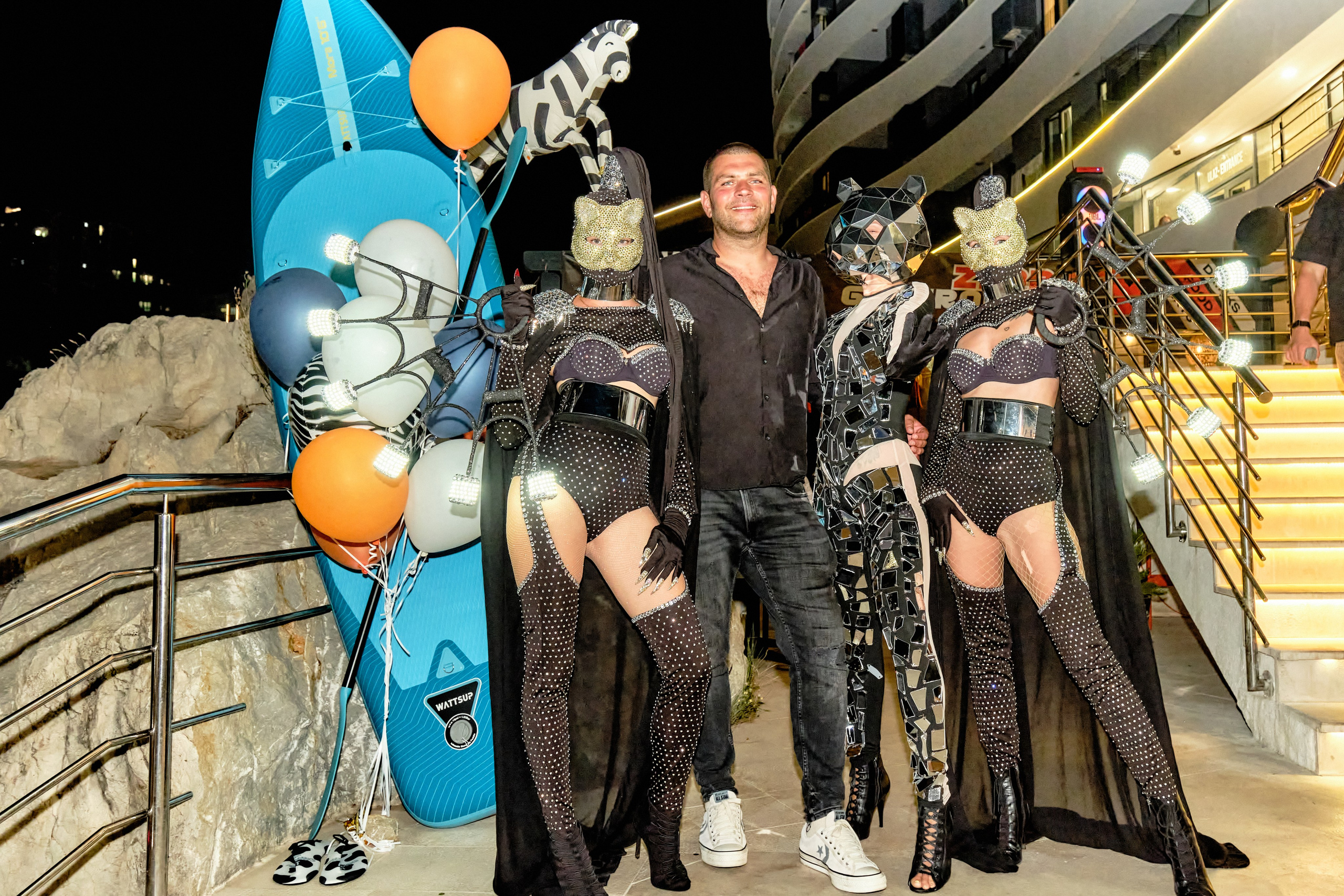 Photo report from the Zebra Restaurant’s birthday celebration. Becici, Montenegro. Photographer, photo artist Alena Novgorodtseva