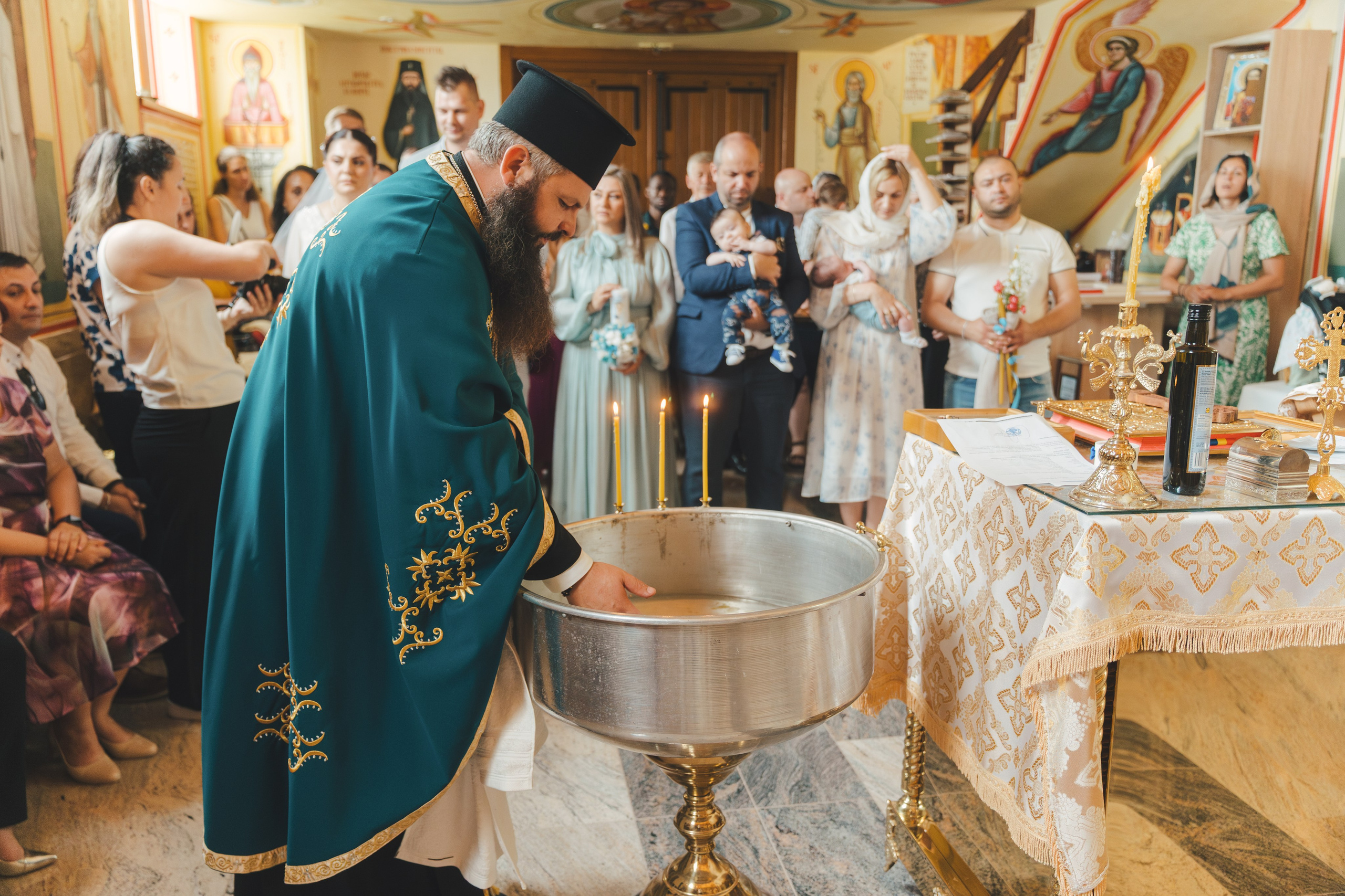 Théo Andrei`s Christening