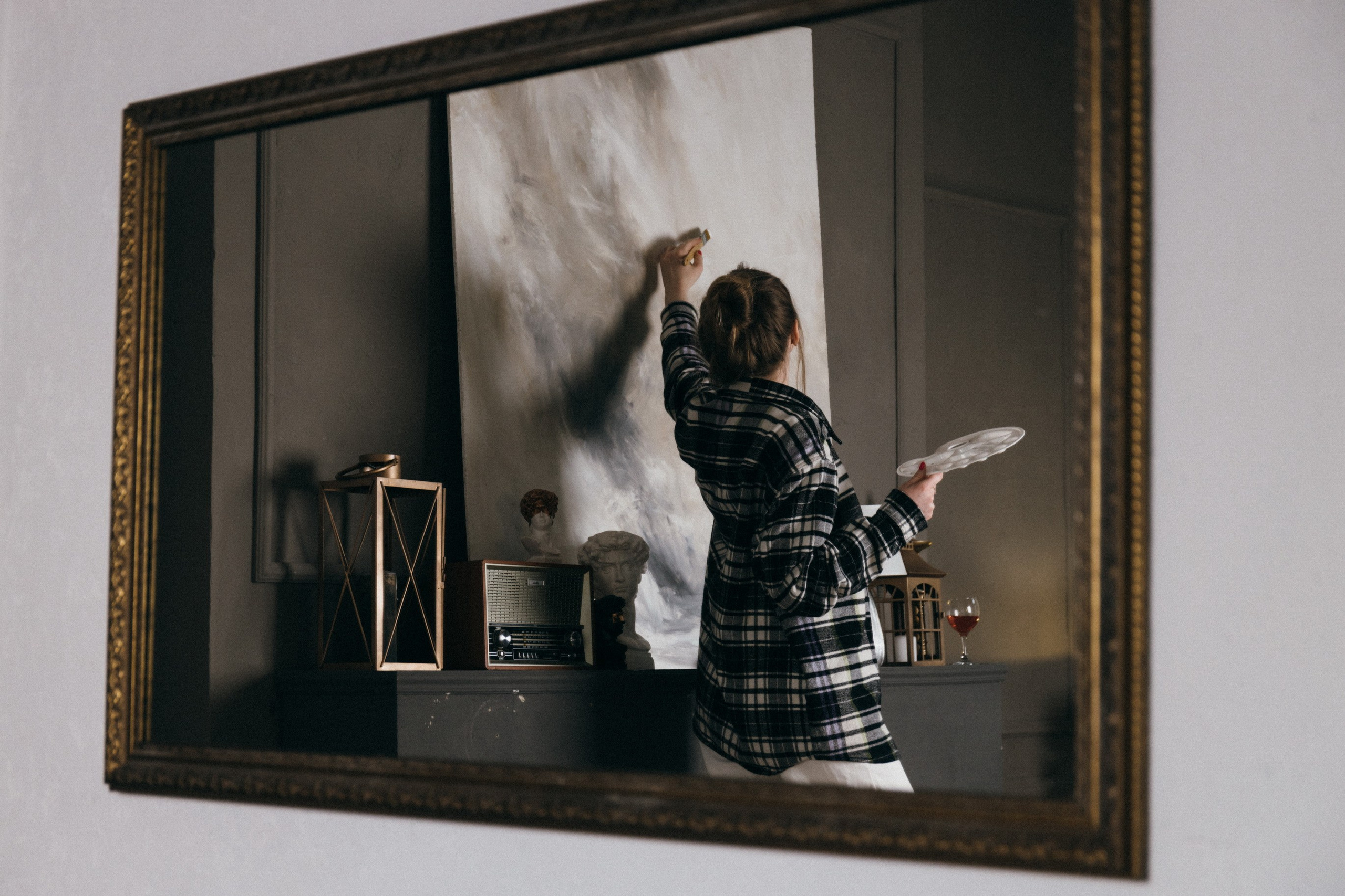 Алеся-фотосессия для художника. Фотограф Анна Кучерявая | Свадьбы и мероприятия в Дубае