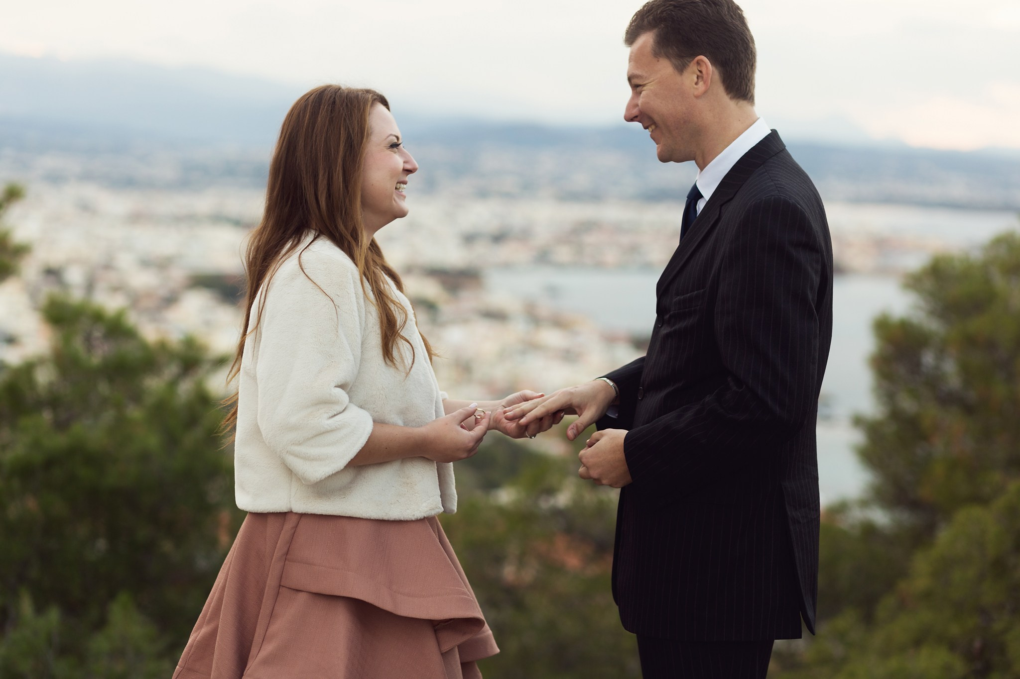 Ronalds & Svetlana, Crete. Denny Savon — Photographer in Santorini | Weddings, Love Stories & Flying Dress