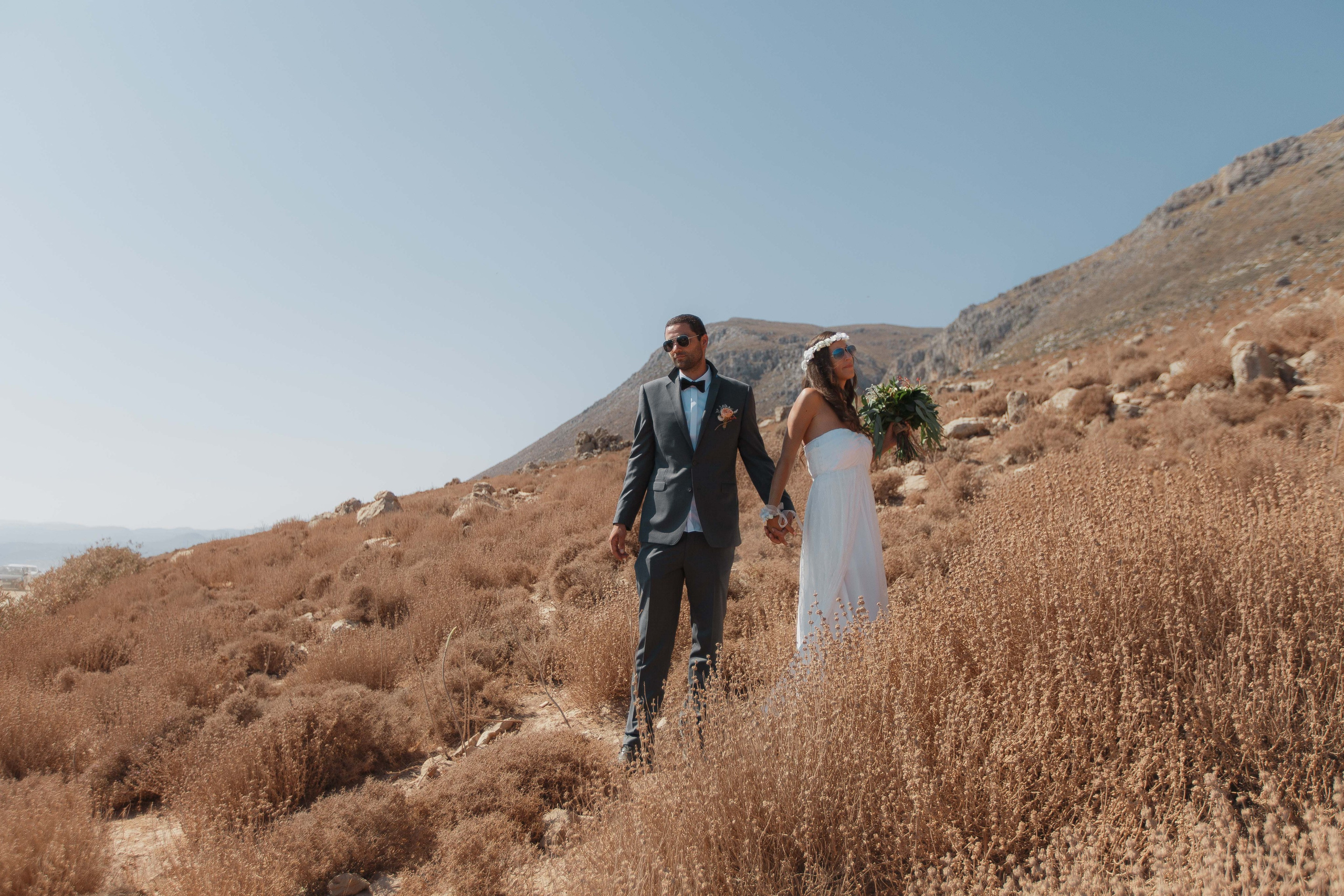 Marino & Steffi, Crete. Denny Savon — Photographer in Santorini | Weddings, Love Stories & Flying Dress
