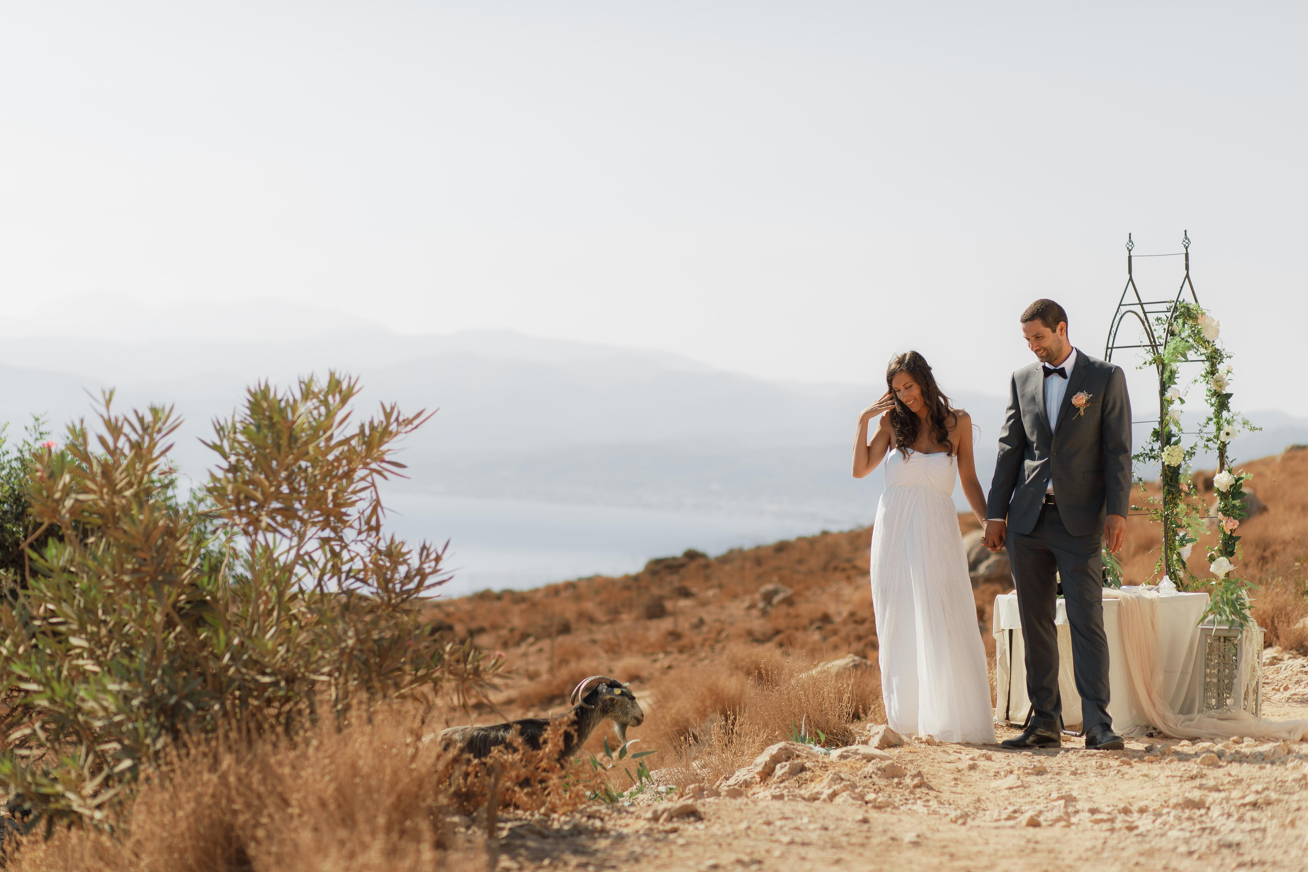 Marino & Steffi, Crete. Denny Savon — Photographer in Santorini | Weddings, Love Stories & Flying Dress
