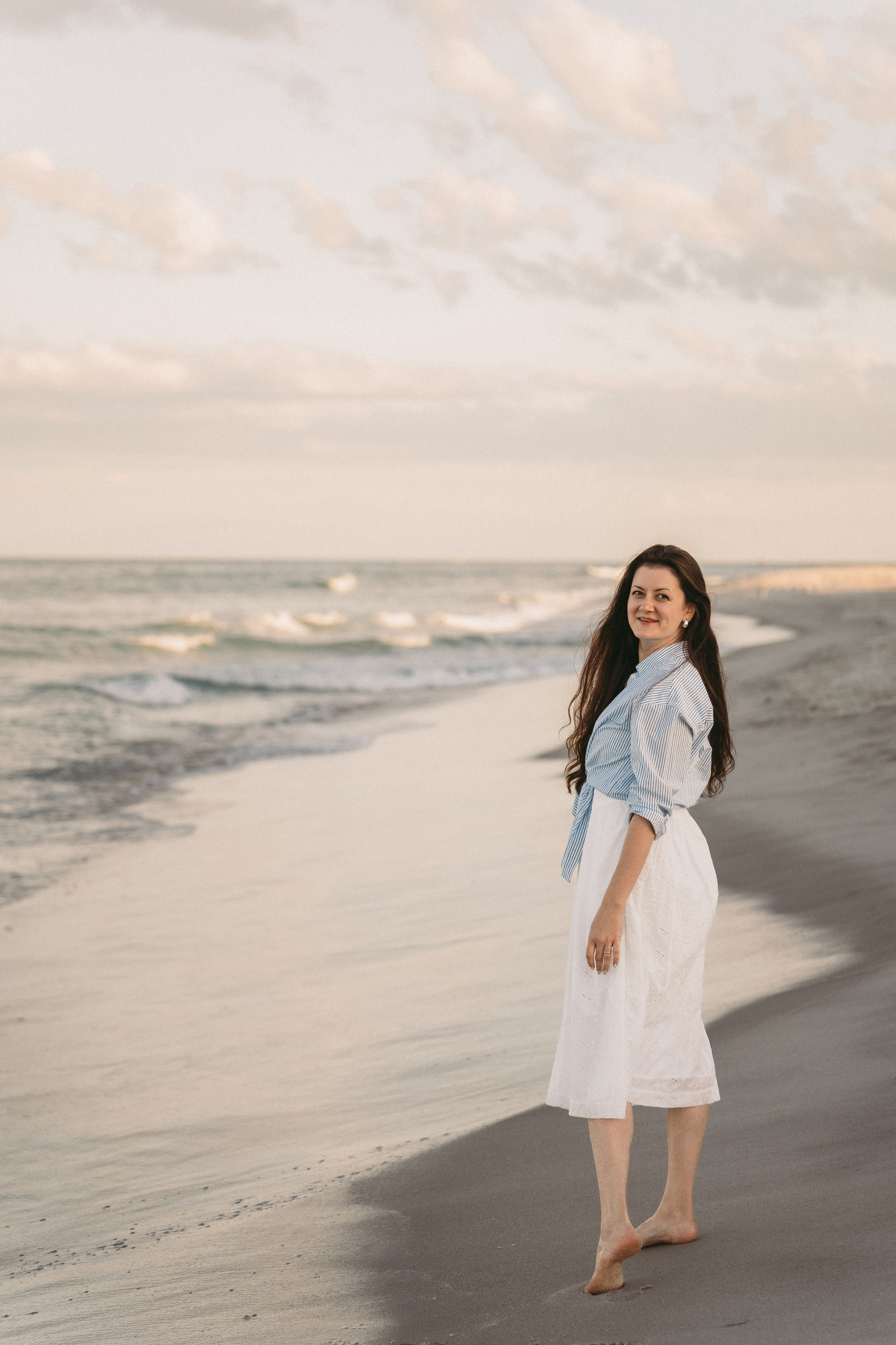 Arthur, Tatyana, Daniel. Ocean. Wedding and family photographer and videographer PA, NJ, NY, DE, MD