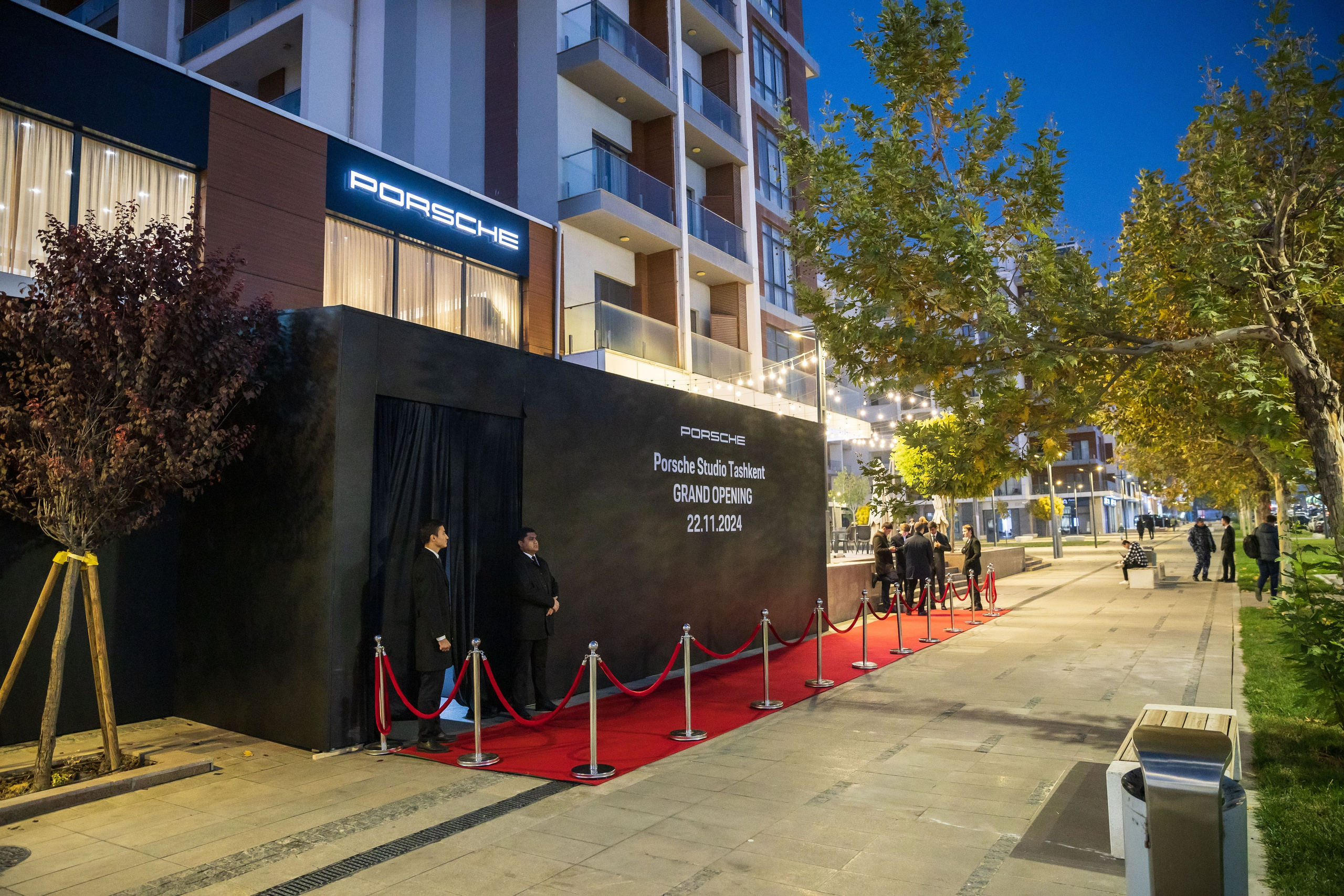Porsche Studio. Открытие первого официального дилерского центра Porsche в Узбекистане. Профессиональная Фото-Видео Студия Геннадия Нестеренко | Ташкент и Весь Узбекистан