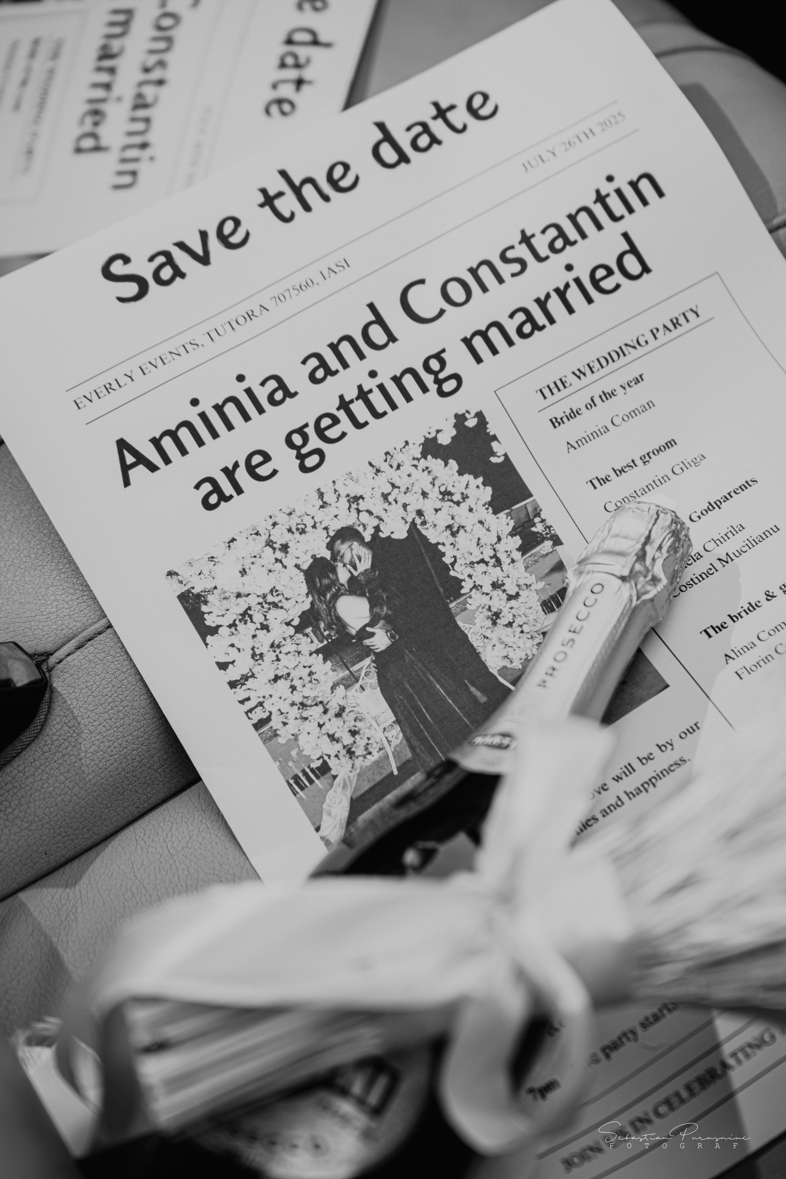 Save The Date. Sebastian Purusniuc Fotograf - Iasi