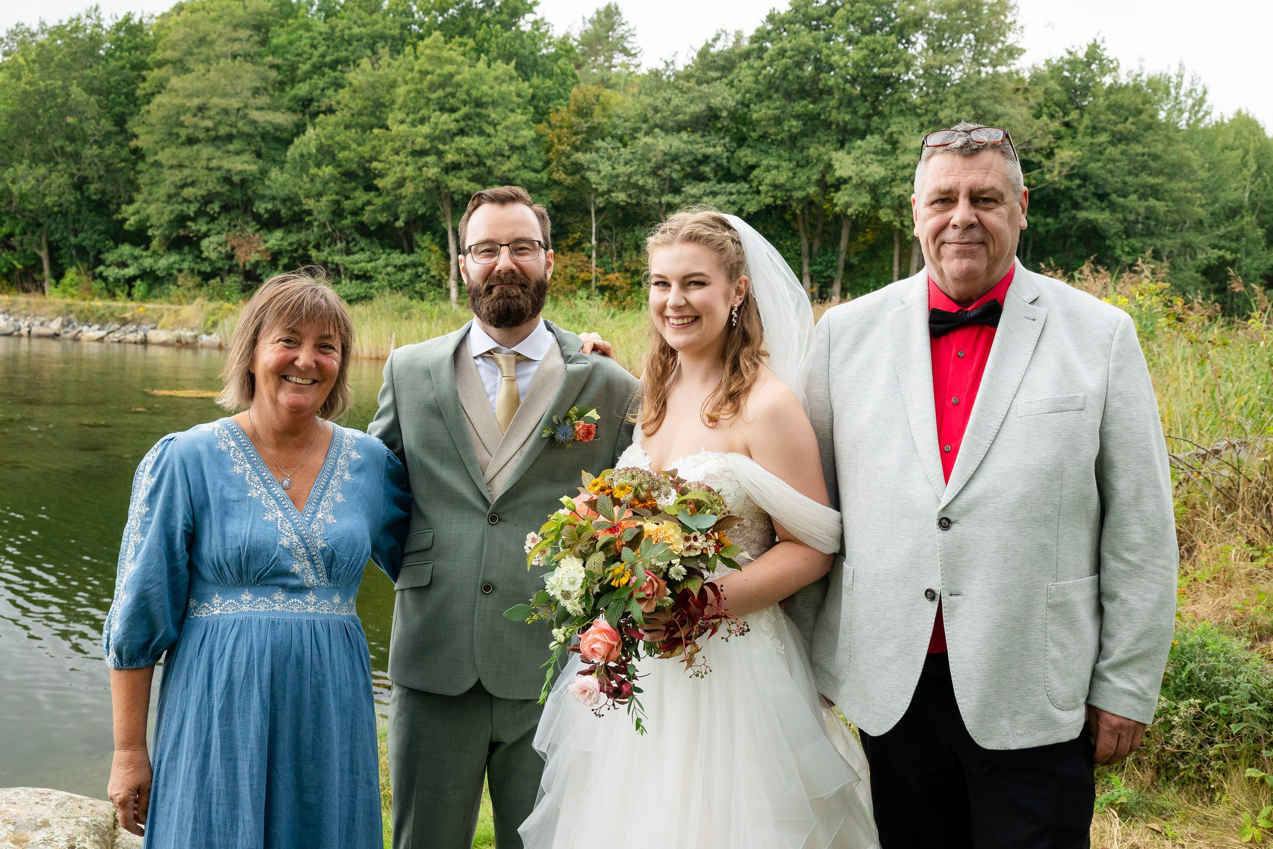 Bryllupsfotografering på Tromøya i Arendal. Bryllupsfotograf i Oslo og Rogaland — Meisal Media
