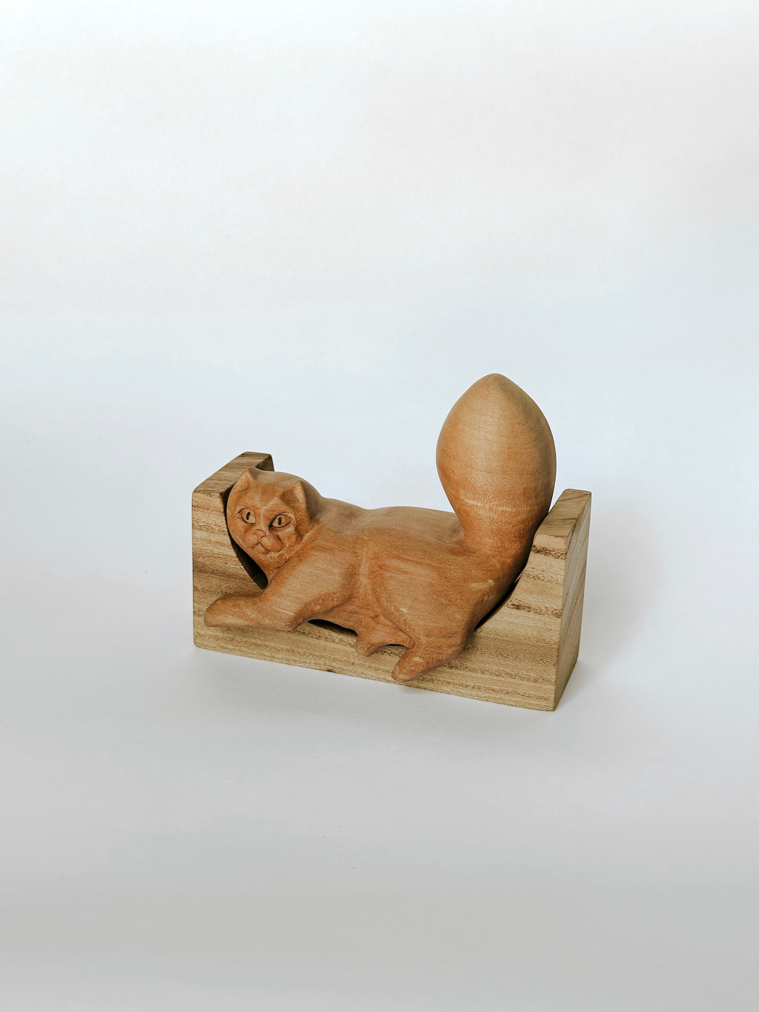 Коты. Резьба по дереву. Уникальные декоративные скульптуры для интерьера