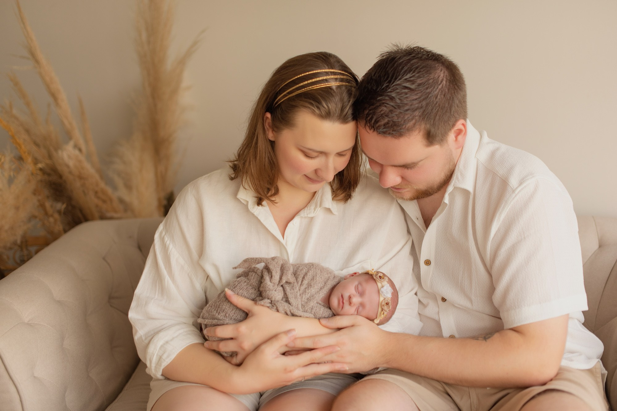 Photographe nouveau-né studio Douai