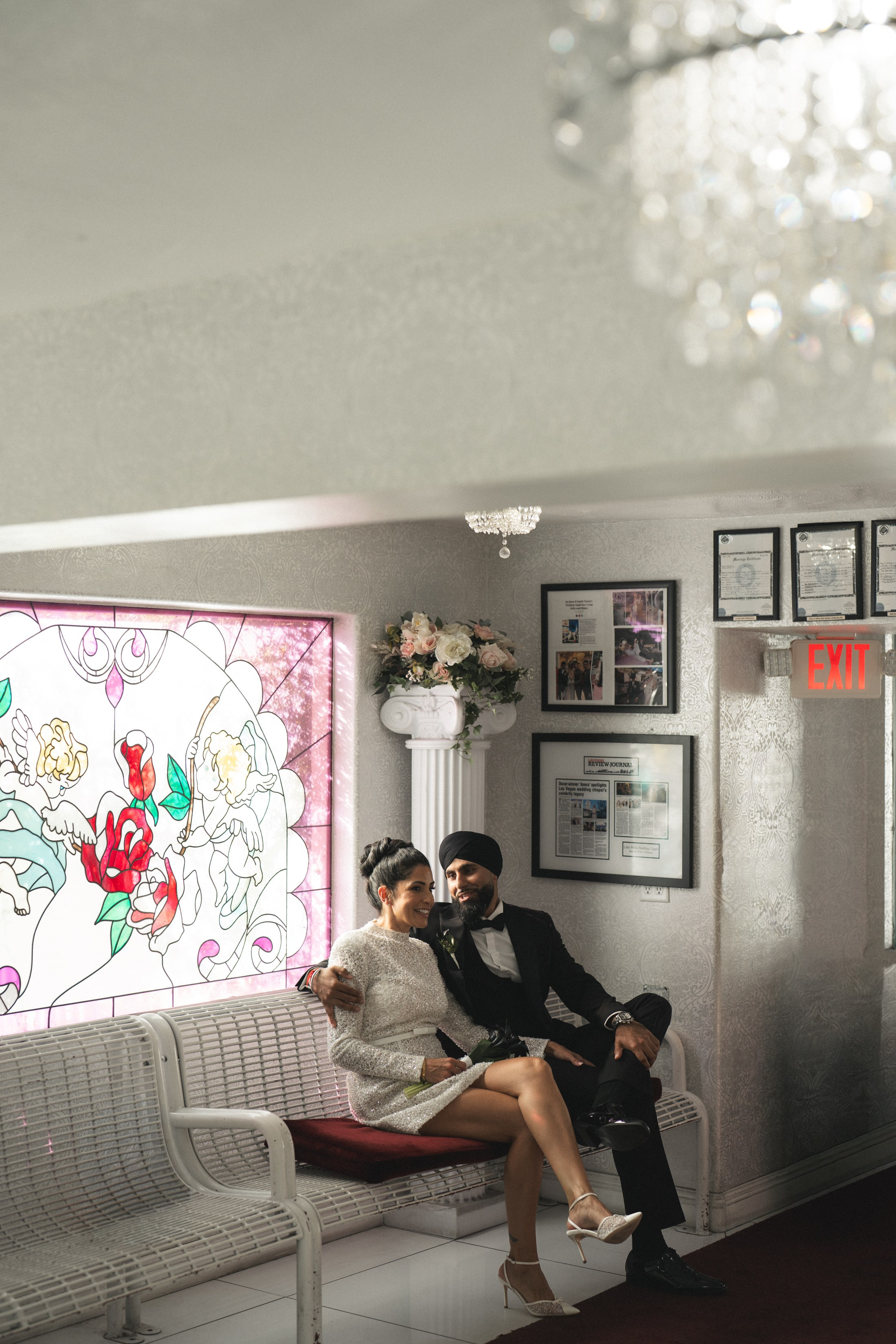B&A. Wedding & elopement photographer Viktoriya Kravtsov. Las Vegas