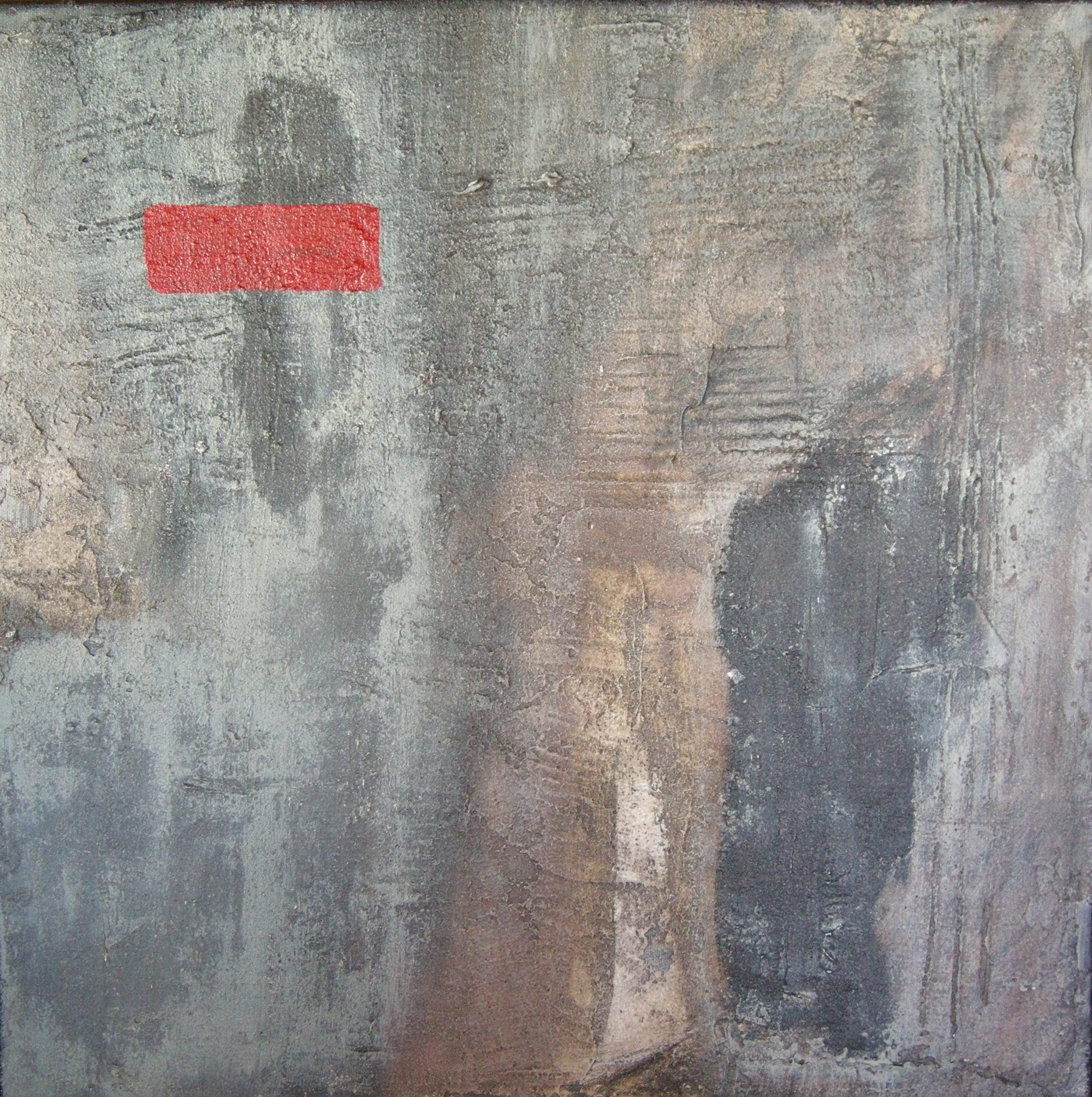 Rotes Fenster 2008 - 50x50
