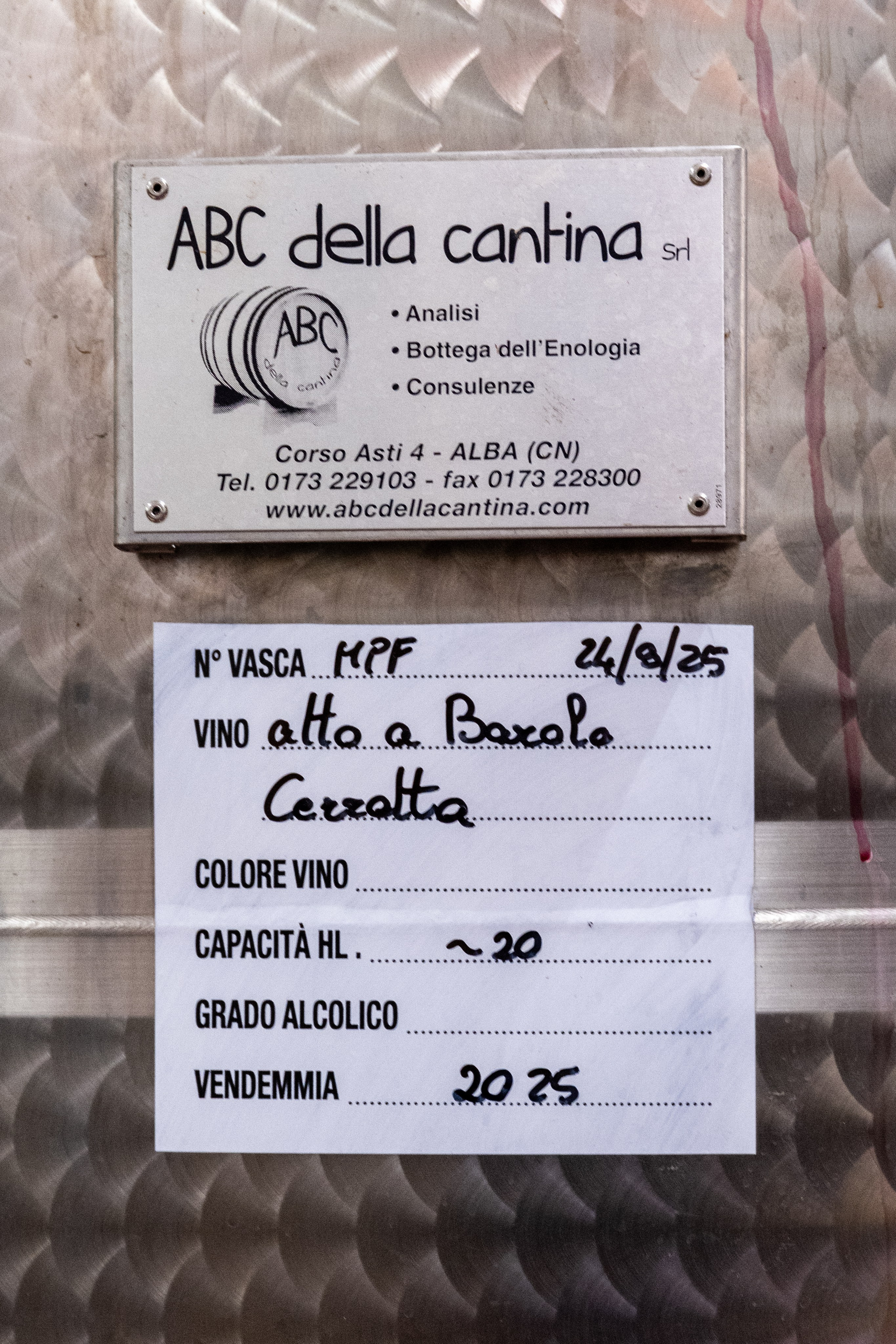 Cantine Boasso Serralunga. “Gianmaria Coscia fotografo per passione”