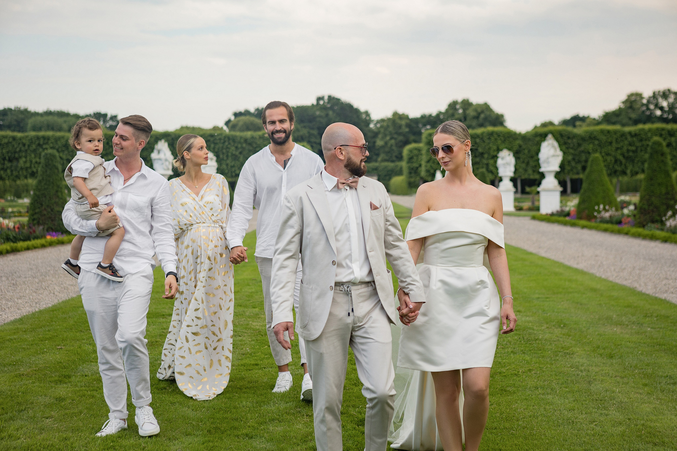 Свадьба в садах Херренхойзера. Фотограф из Ганновера Анна Хорст