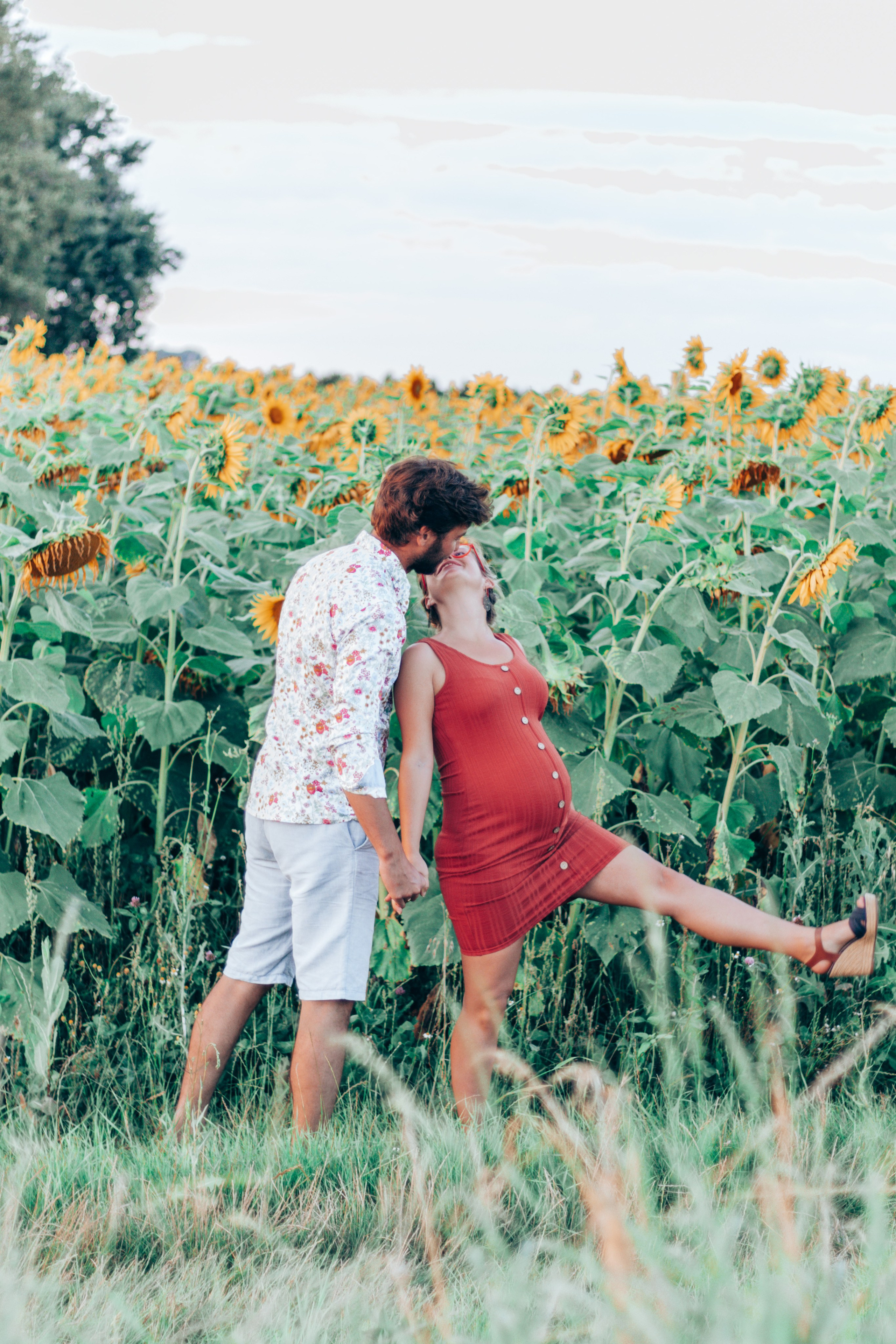 Annabelle et Vincent. Photo studio “Partage ton bonheur” — Family photographer near Châtellerault, Poitiers, and Tours
