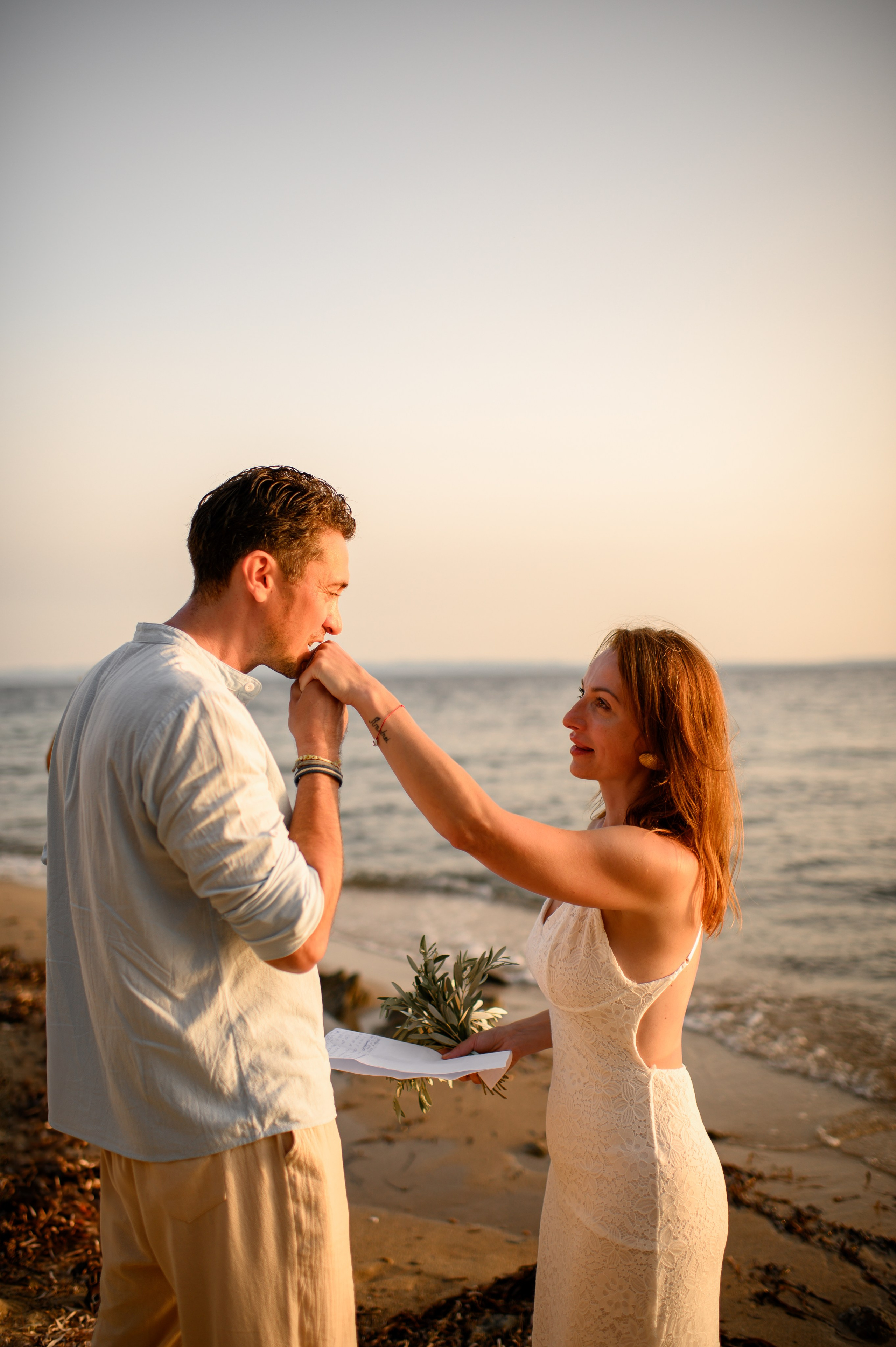 Elopement Beach Halkidiki. Family, children, portrait, and event photography in Thessaloniki