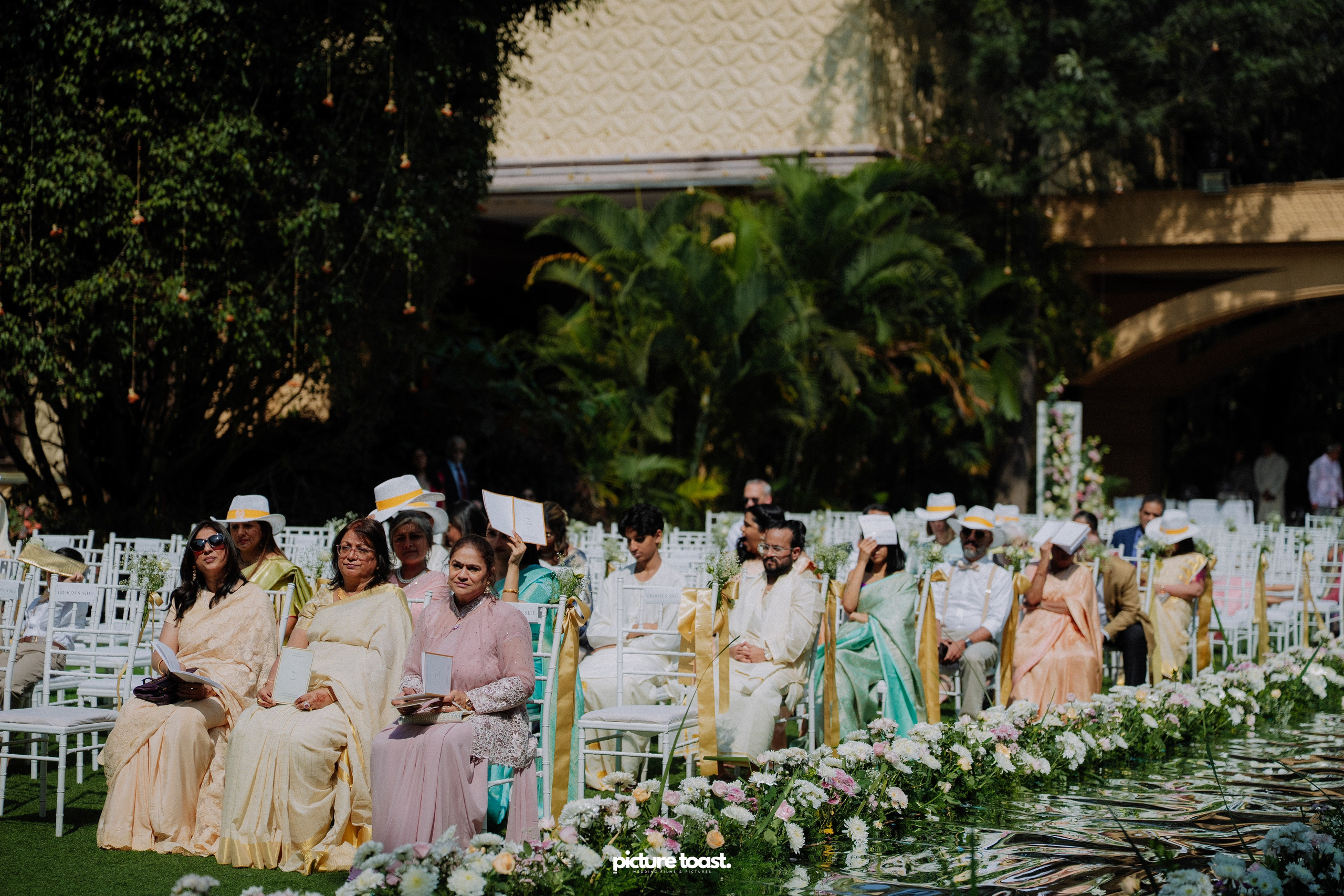 Blessing of Rajiv & Aashna. Fine art Wedding Photographers in India & Canada