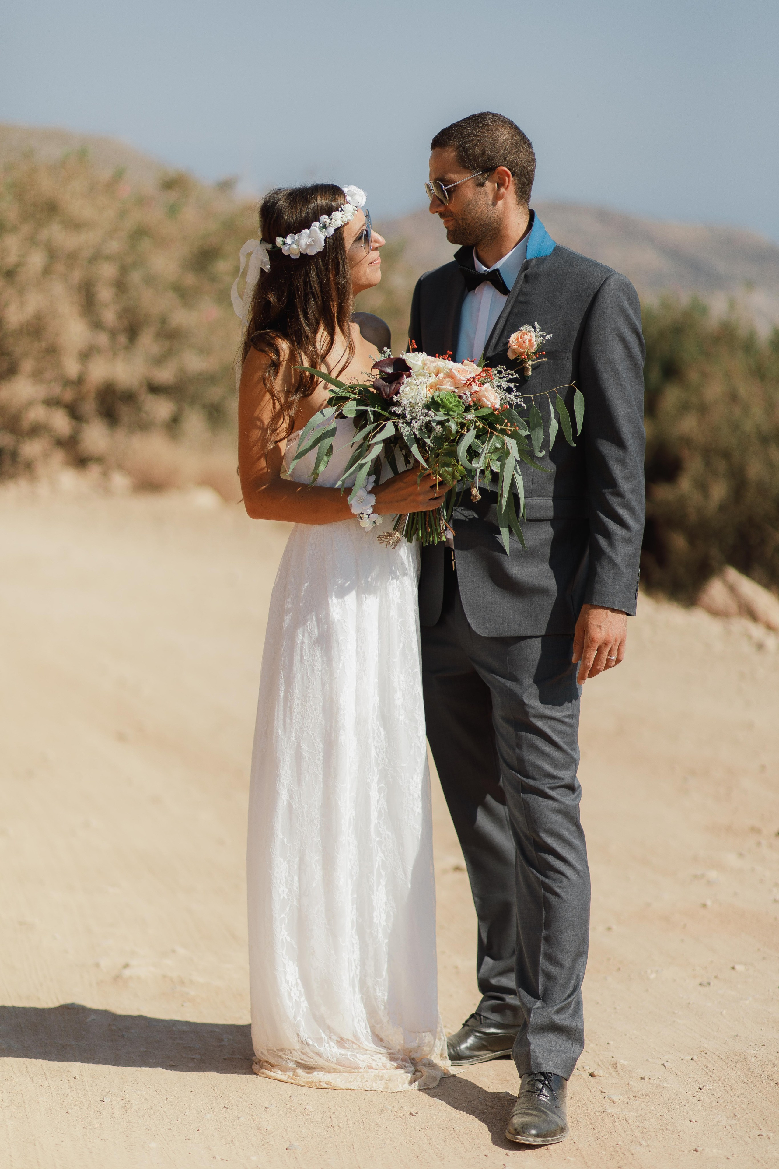 Marino & Steffi, Crete. Denny Savon — Photographer in Santorini | Weddings, Love Stories & Flying Dress