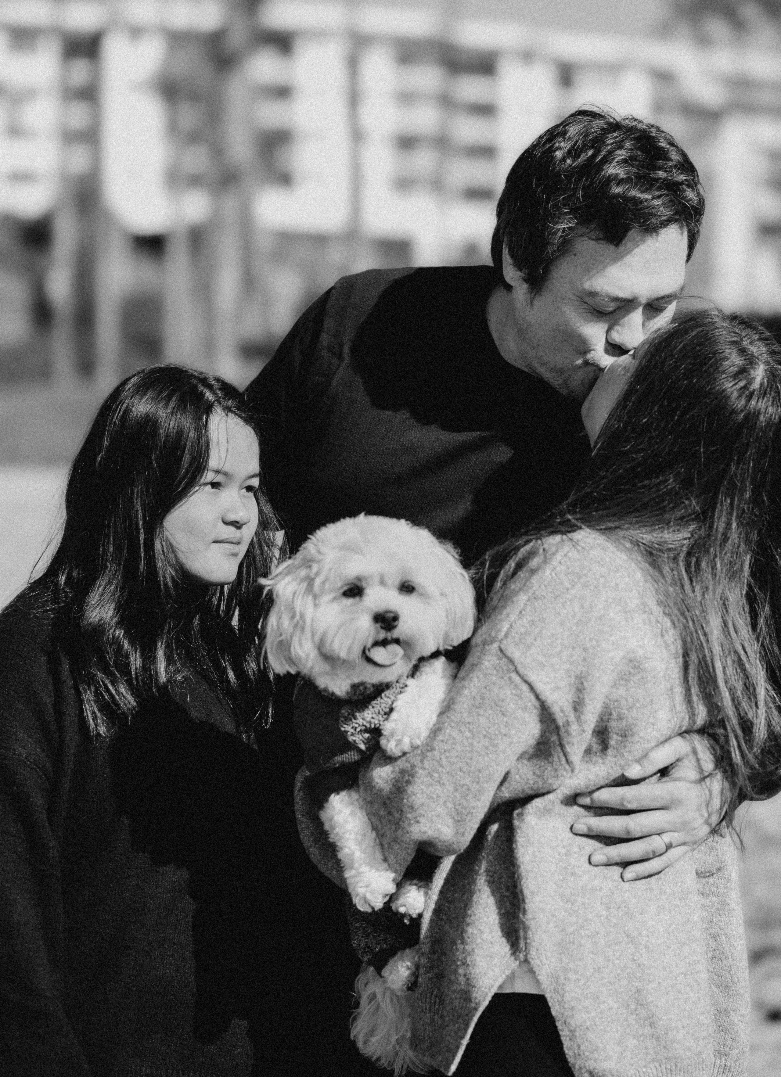 Family. Art photographer Miami