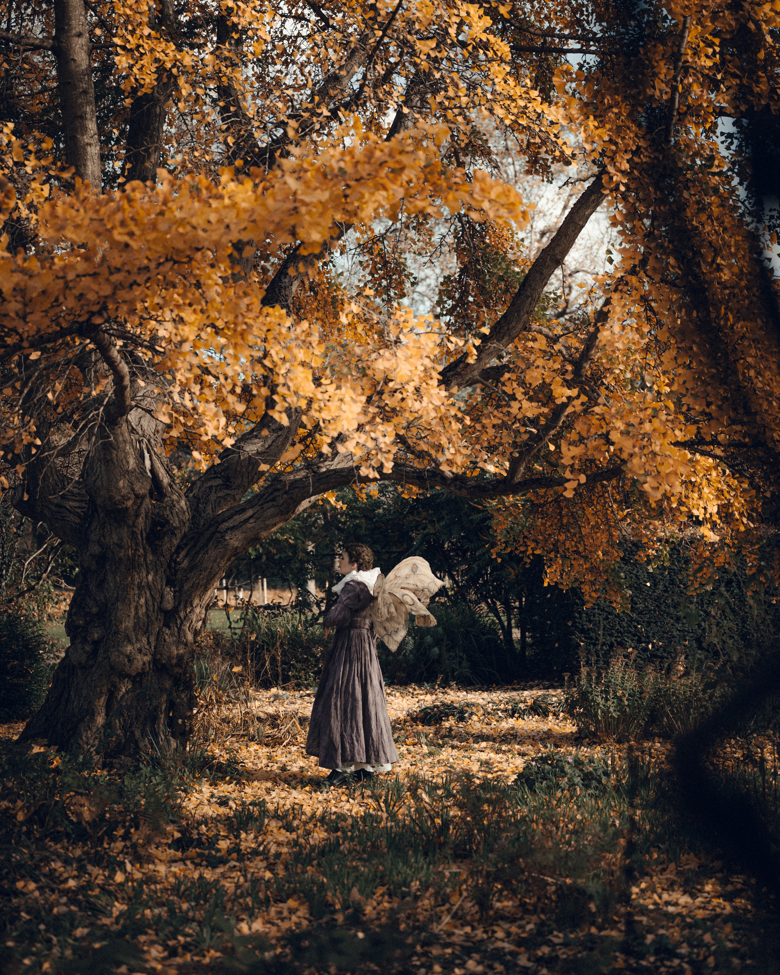 Vintage Moth Costume Photoshoot in London. Moth & Moss Photography